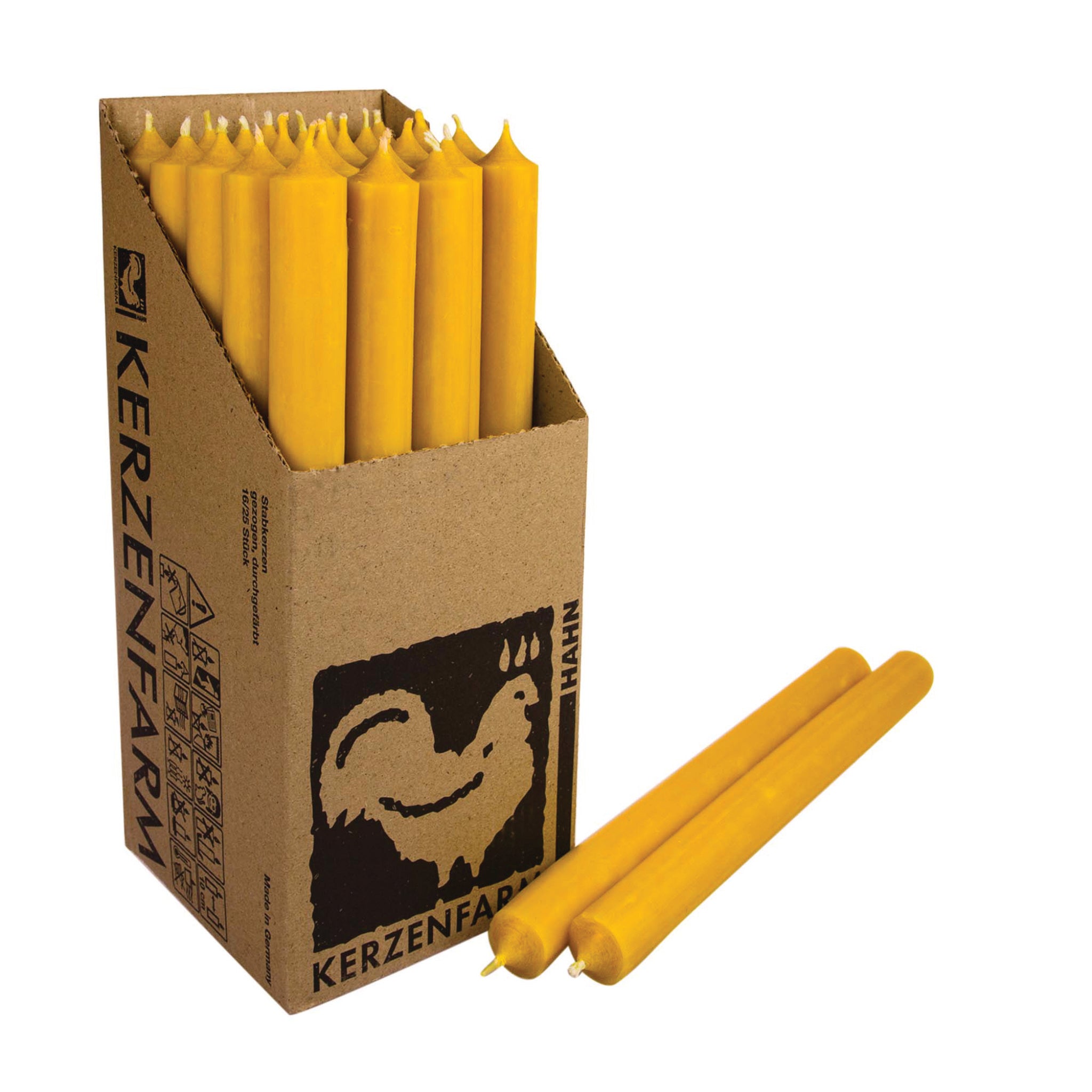 Dinner Candles, Tall Box of 25