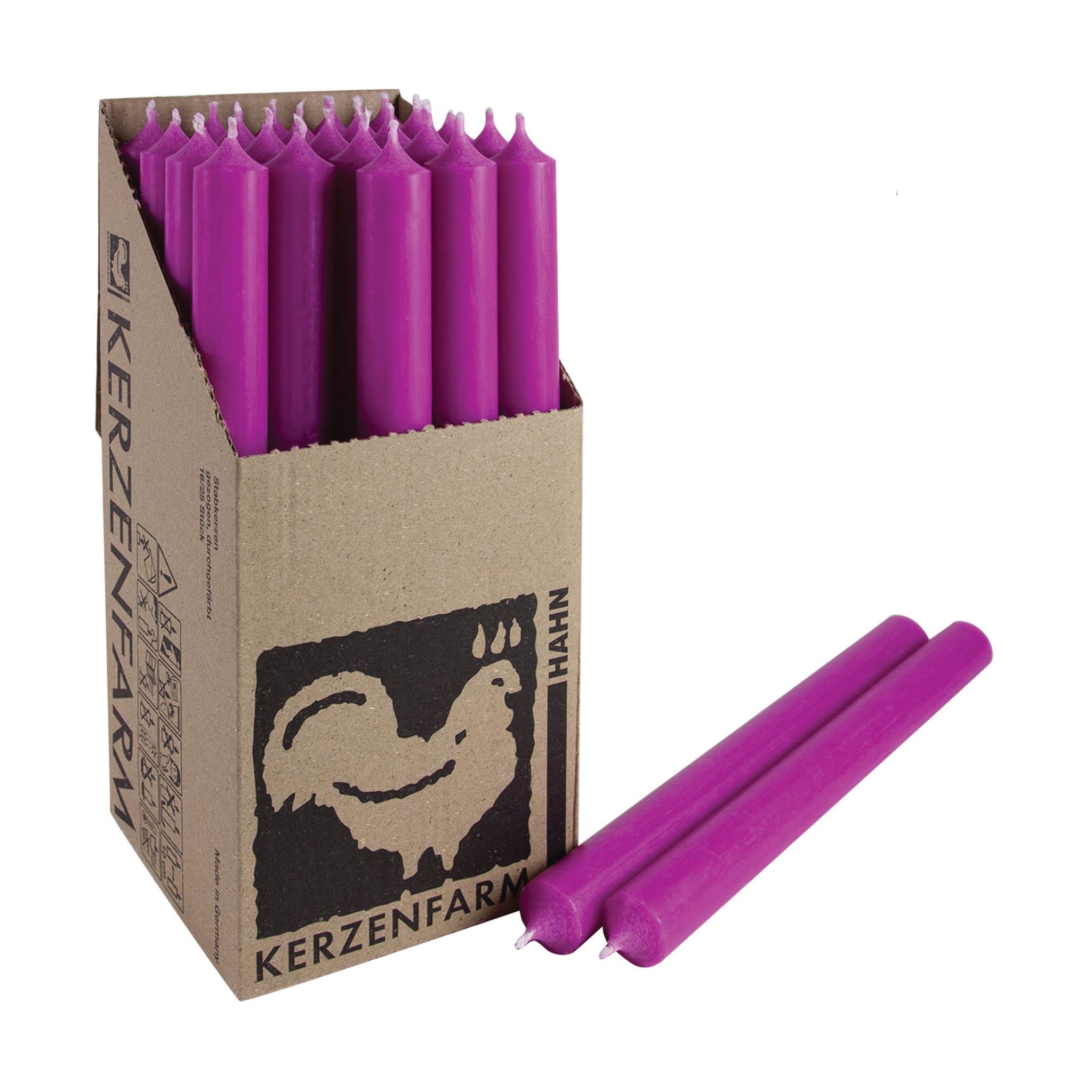 Dinner Candles, Tall Box of 25