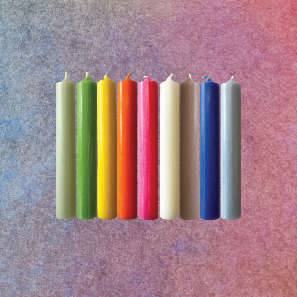Dinner Candles, Short & Slender, Box of 49