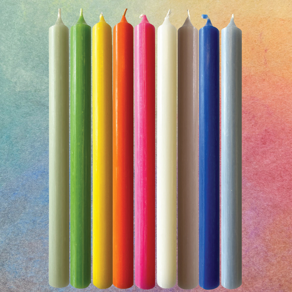 Dinner Candles, Tall & Slender, Box of 49