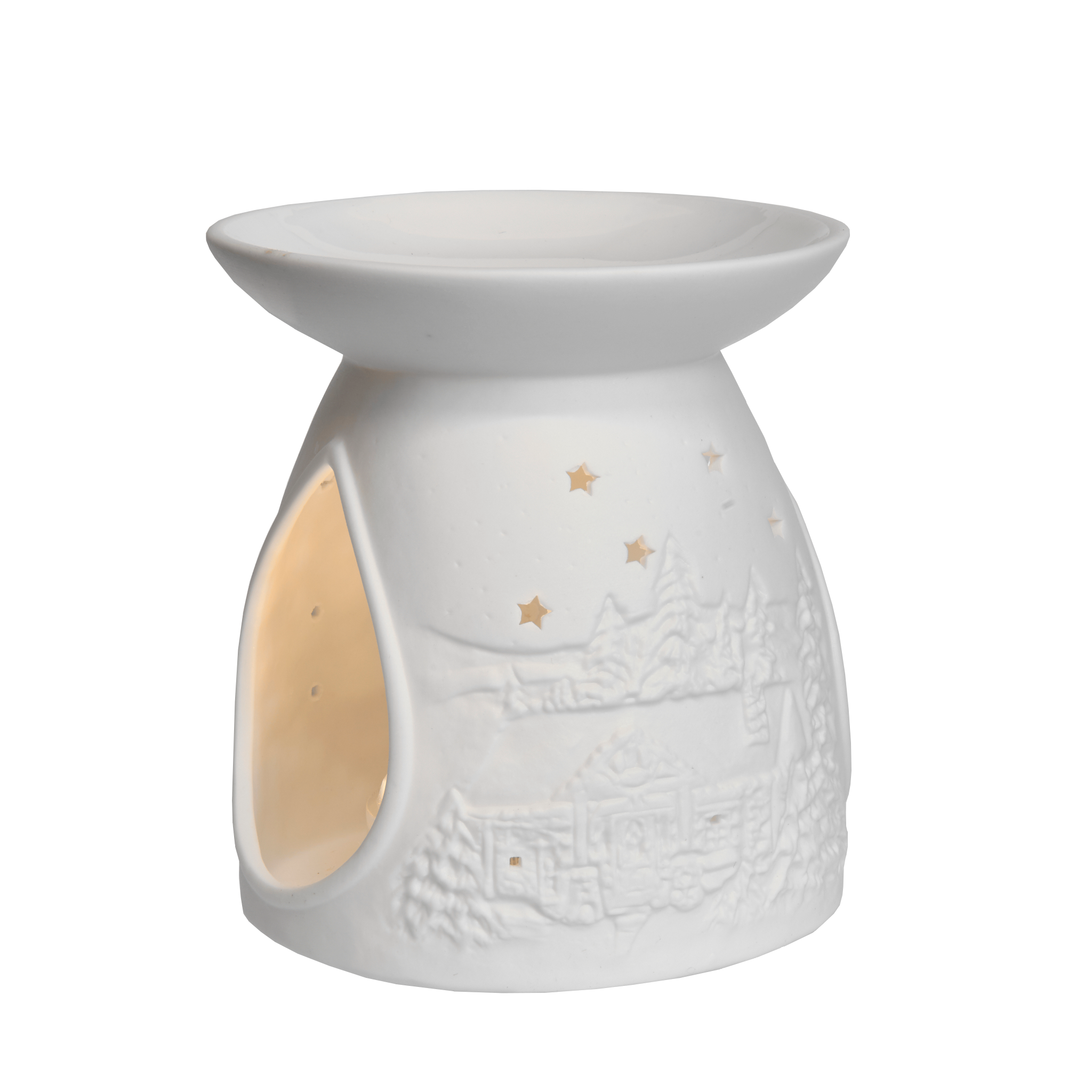 32960 Chapel in Winter, Oil-burners, Pack of 6