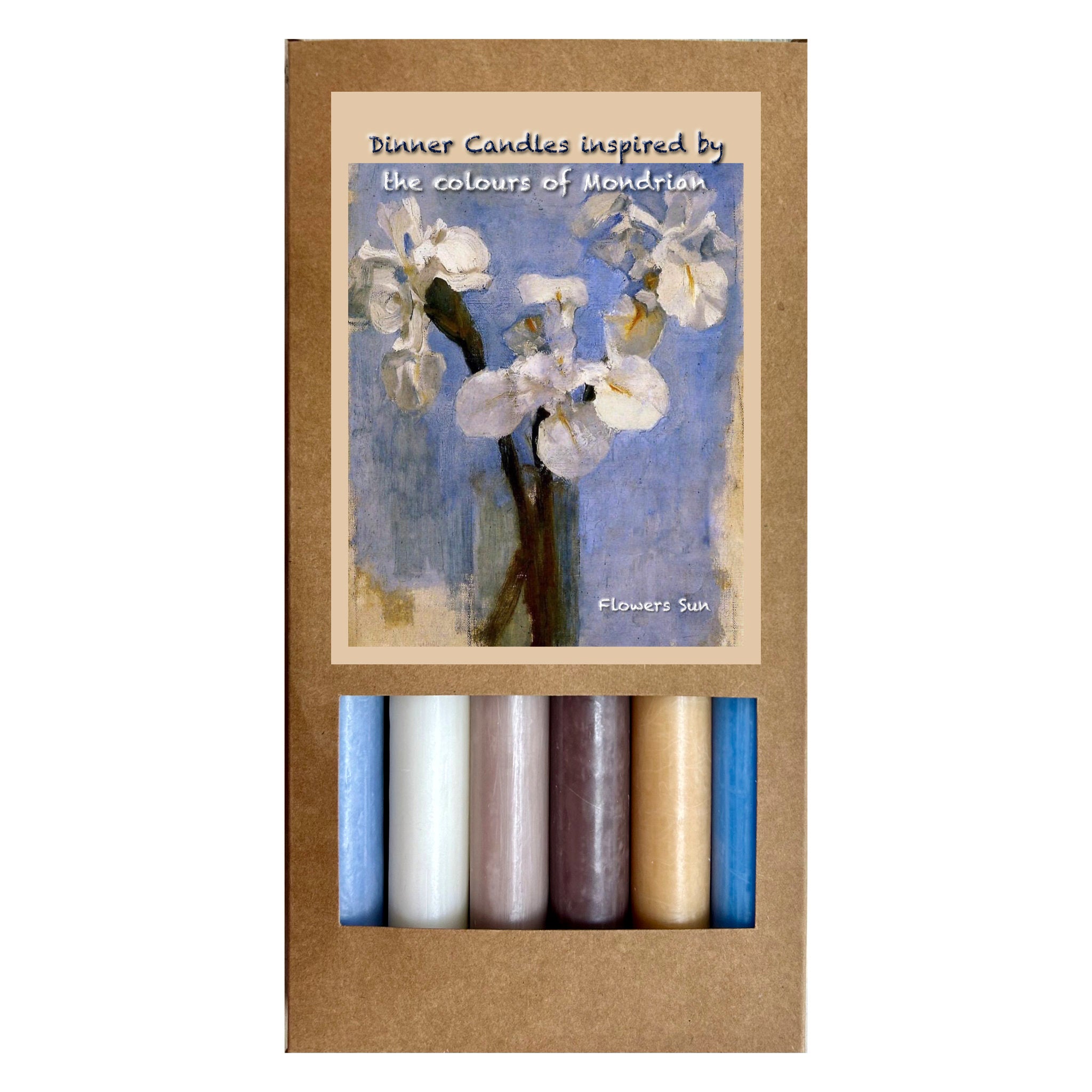 CANDLE SETS, MONDRIAN, 6 BOXES