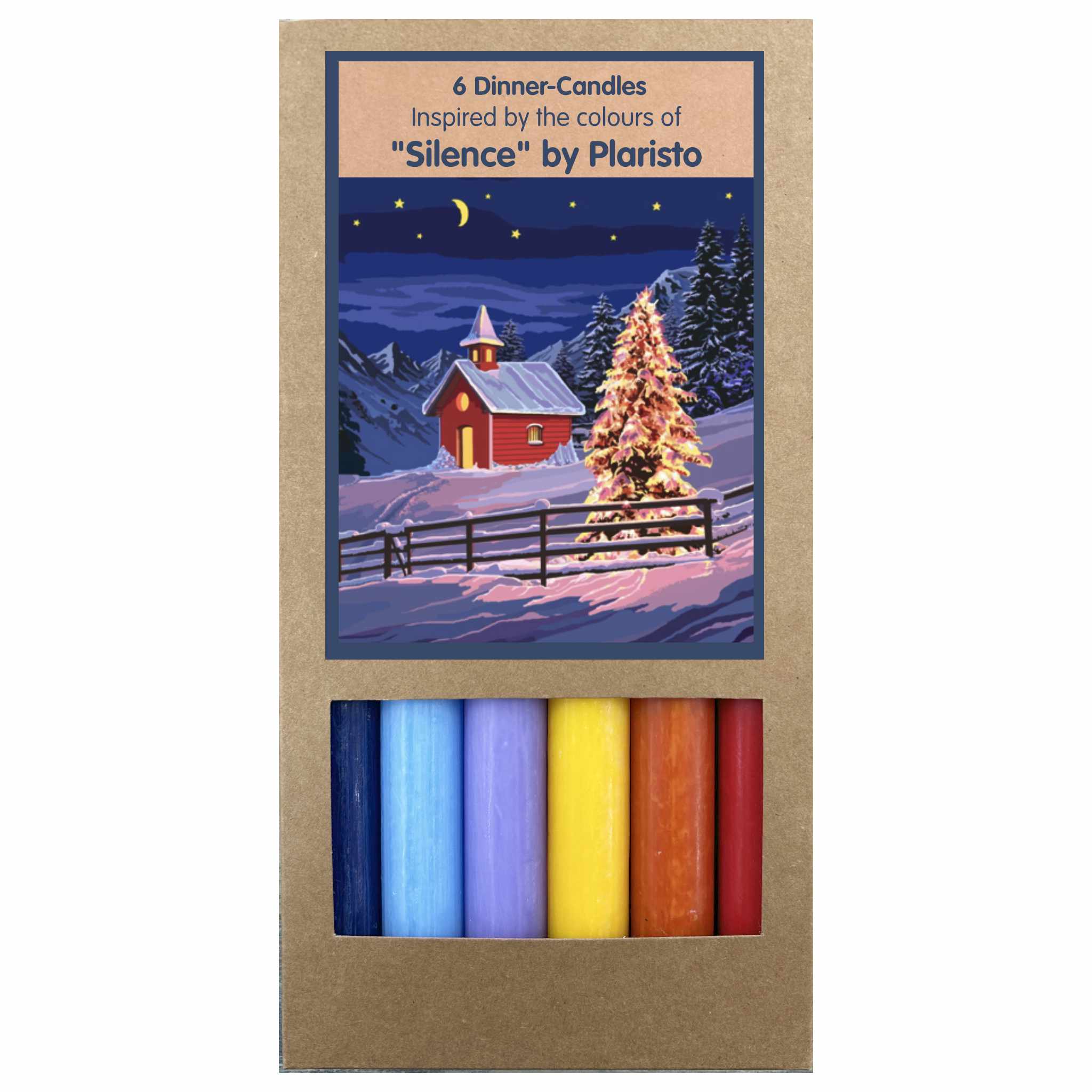 CANDLE SETS,  SILENCE, 6 BOXES