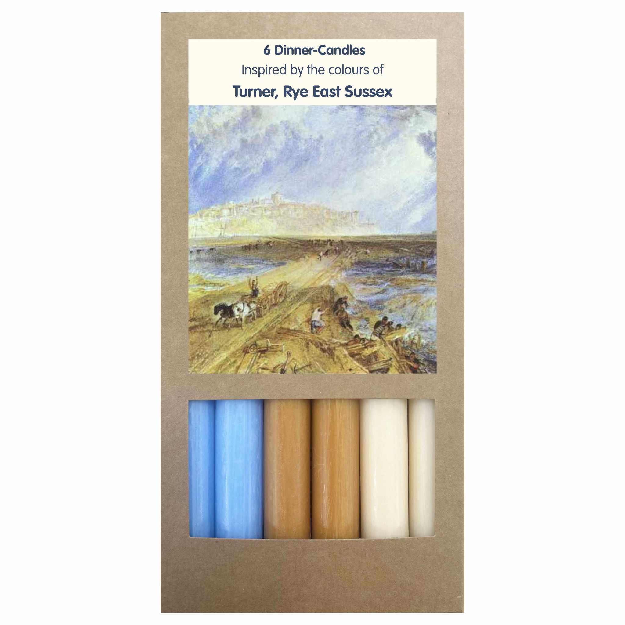 CANDLE SETS, TURNER'S BRITISH VILLAGE, 6 BOXES