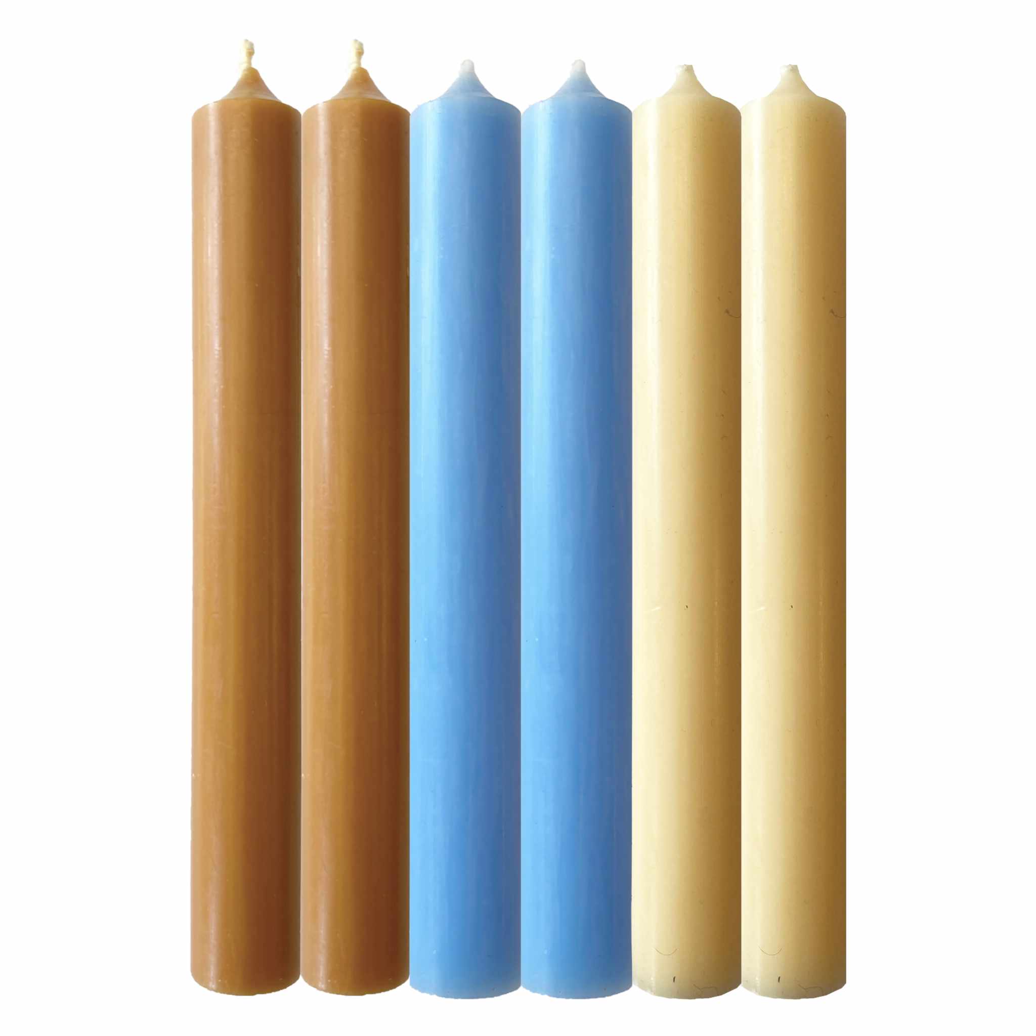 CANDLE SETS, TURNER'S BRITISH VILLAGE, 6 BOXES