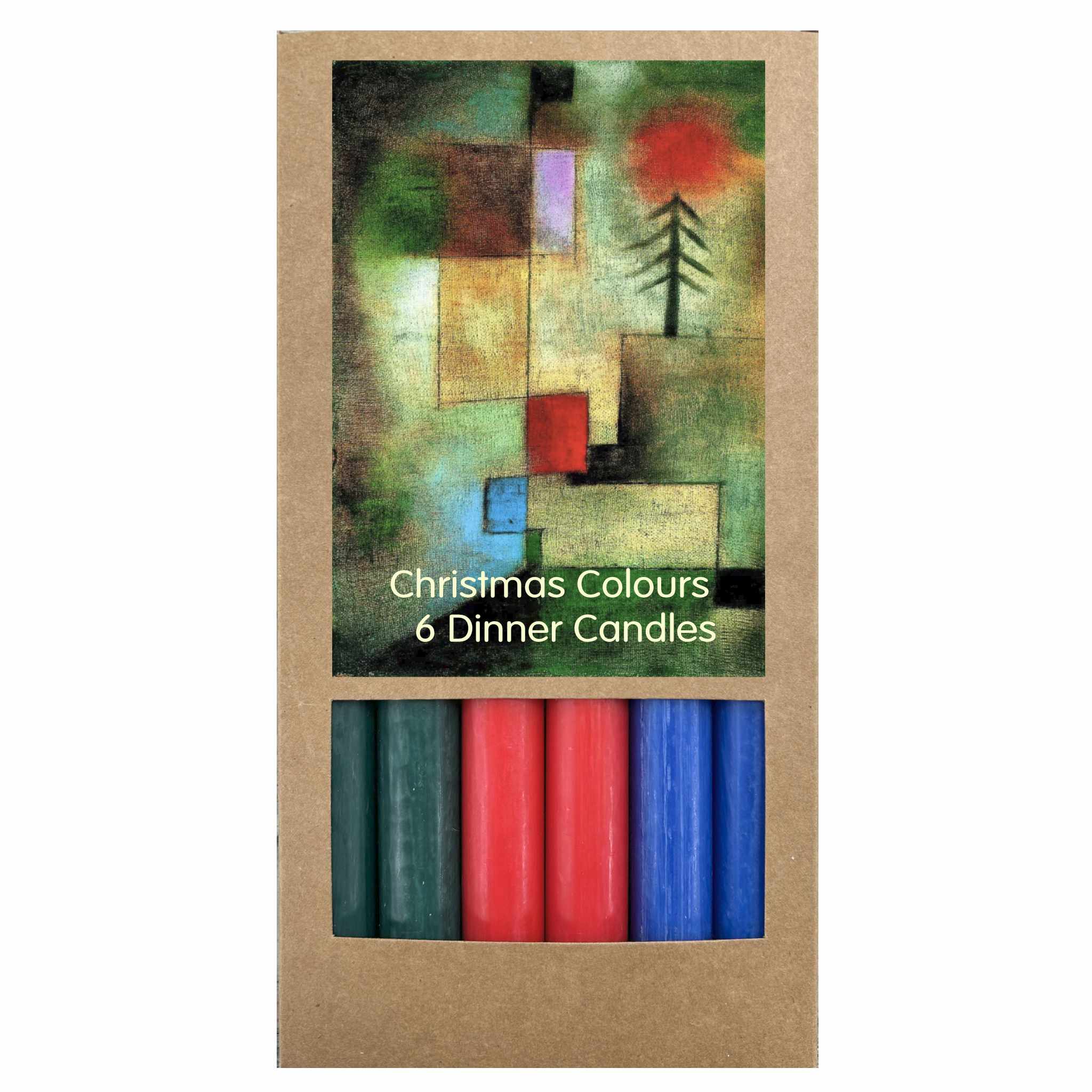 CANDLE SETS,  CHRISTMAS MIX, 6 BOXES