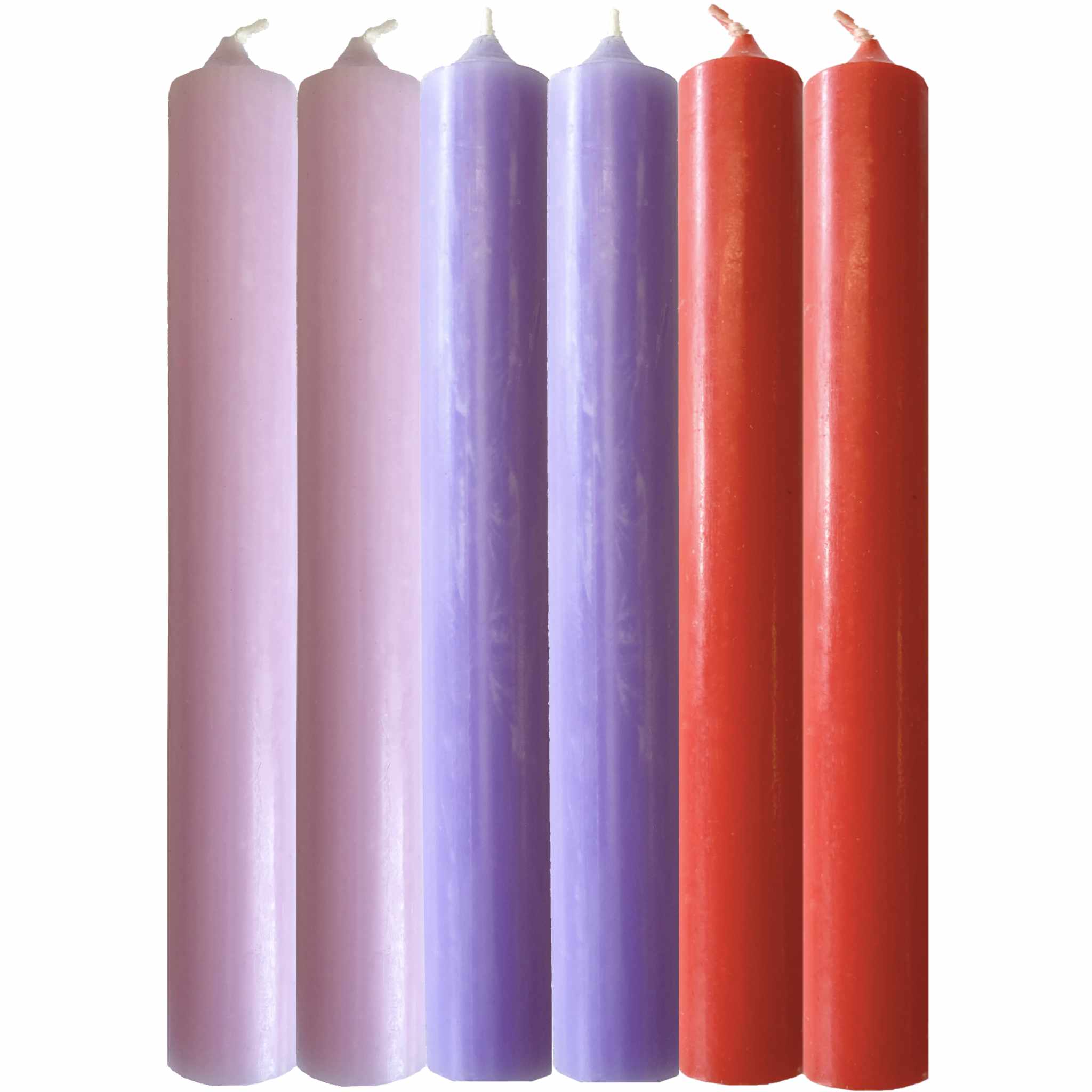 CANDLE SETS, MILLAIS, Lorenzo and Isabella, 6 BOXES