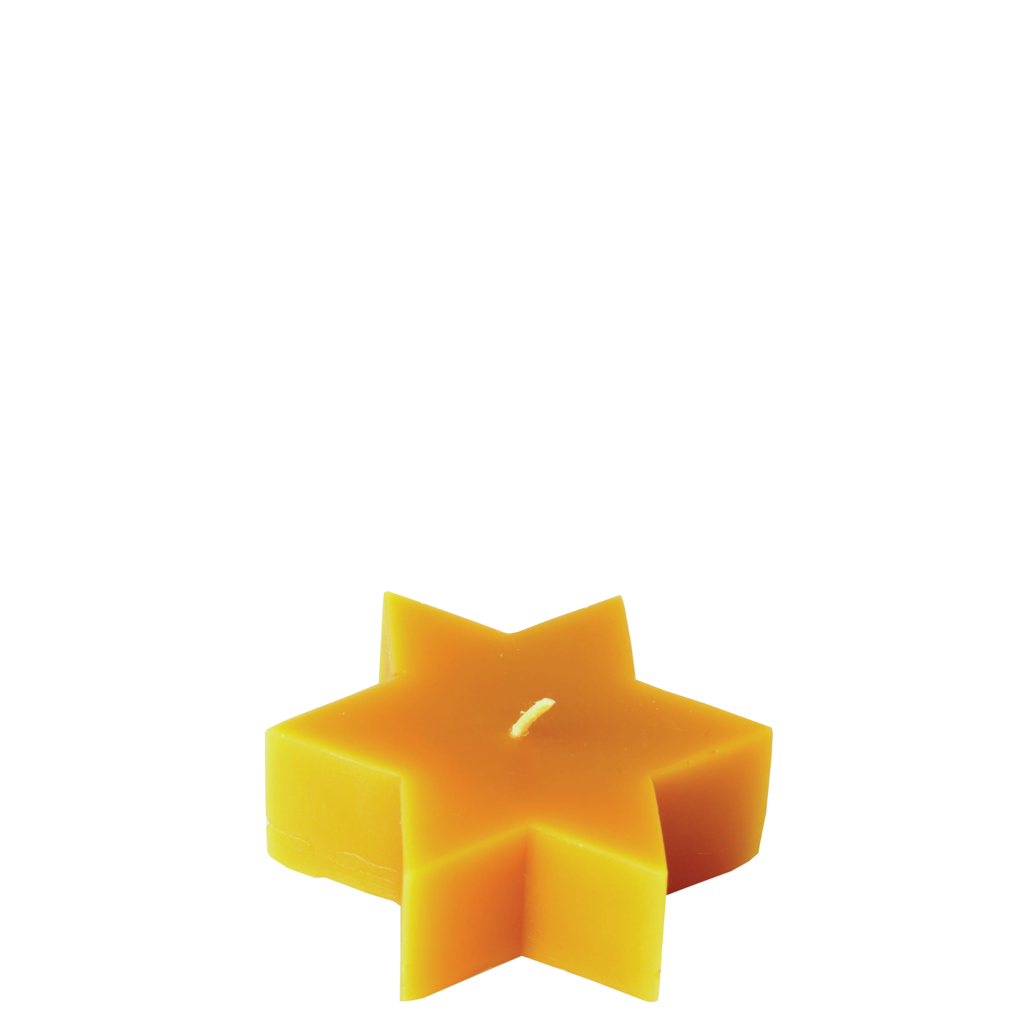 0307 Beeswax Star, pack of 5