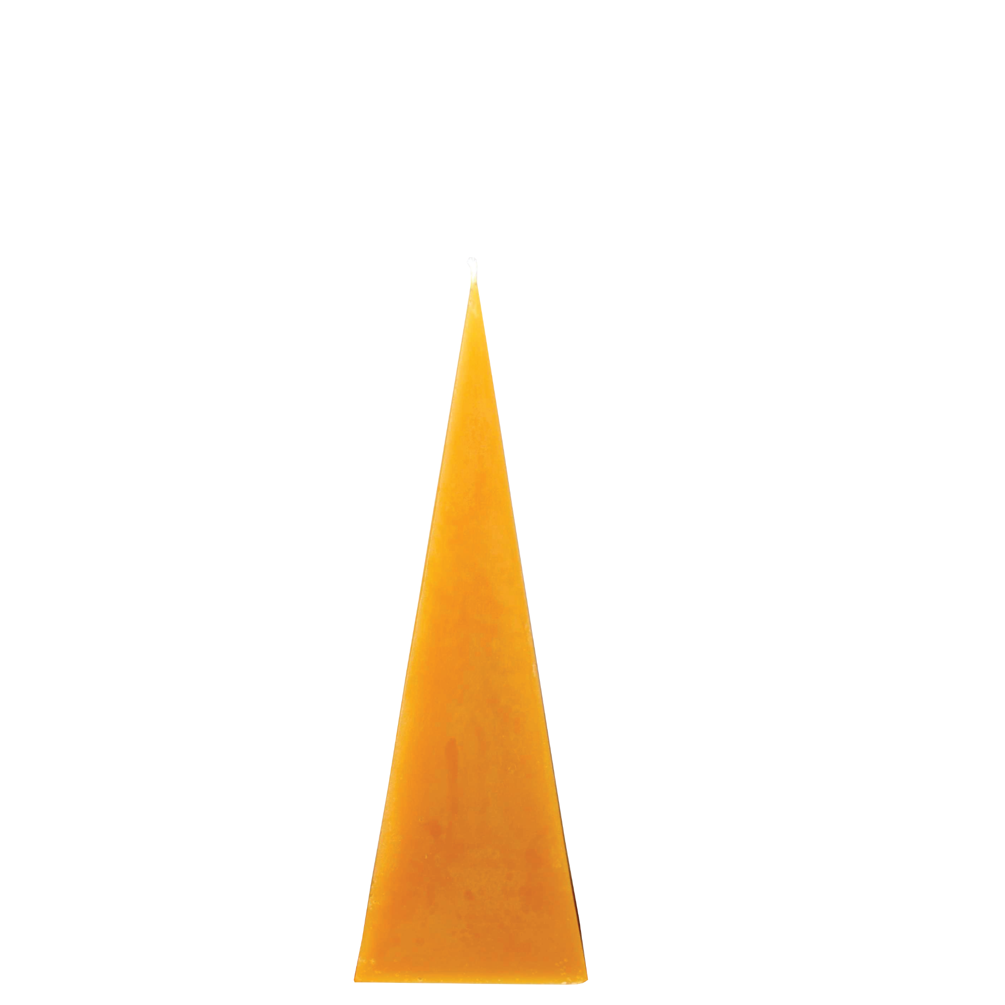 0316 Beeswax Pyramid Candle, pack of 2