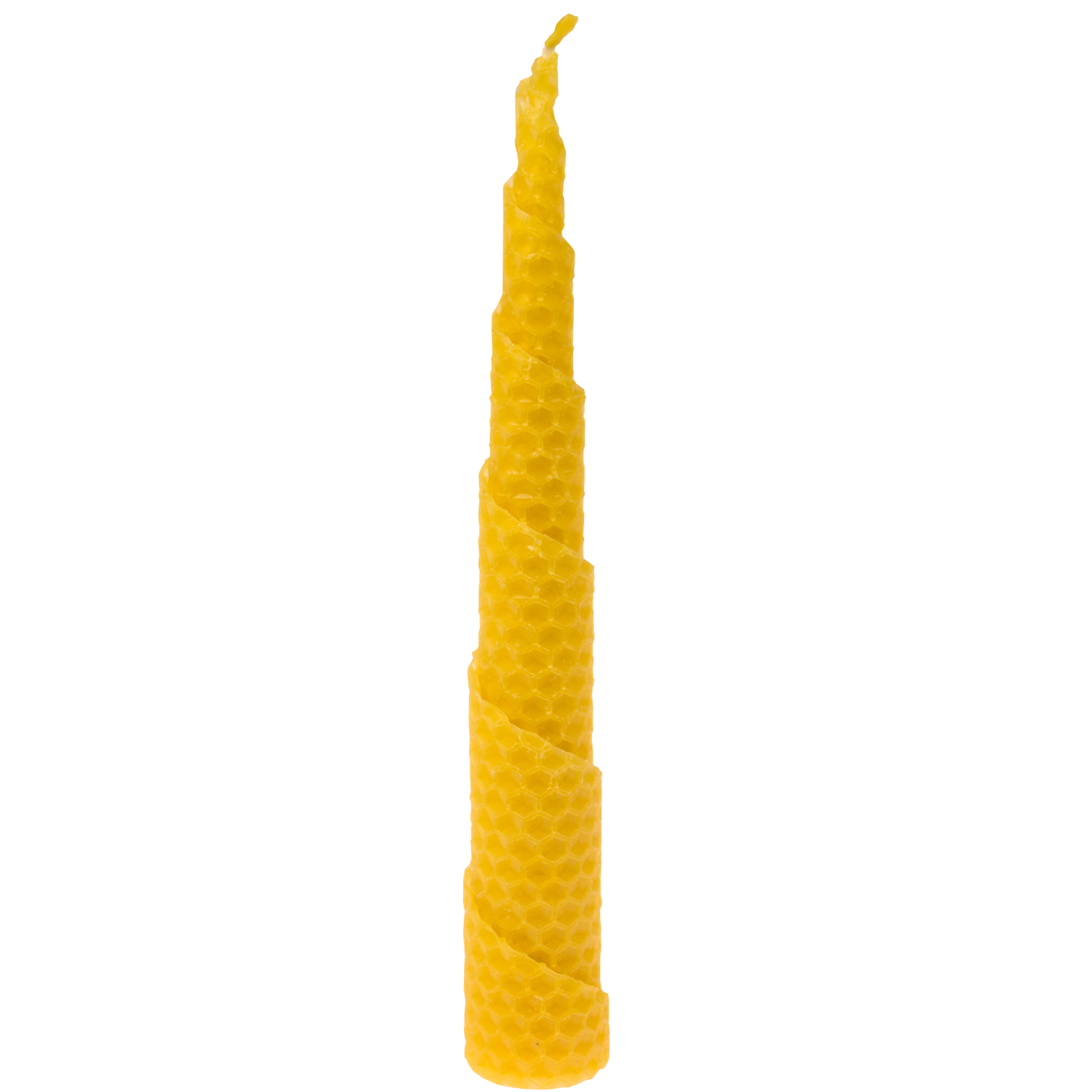 0511 Beeswax  Spiral Candle Honeycomb, pack of 10