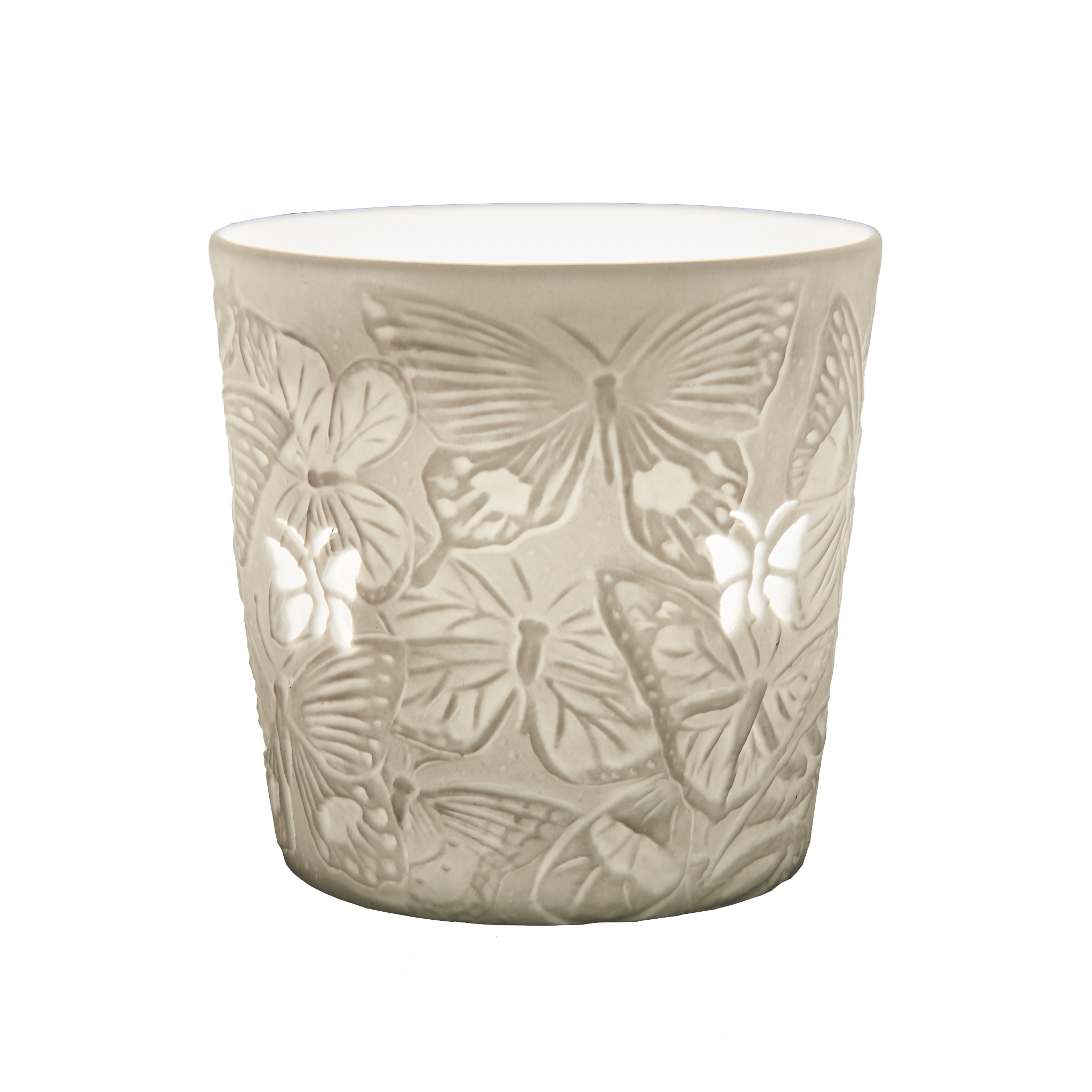 Butterfly Porcelain Votive Pack of 6
