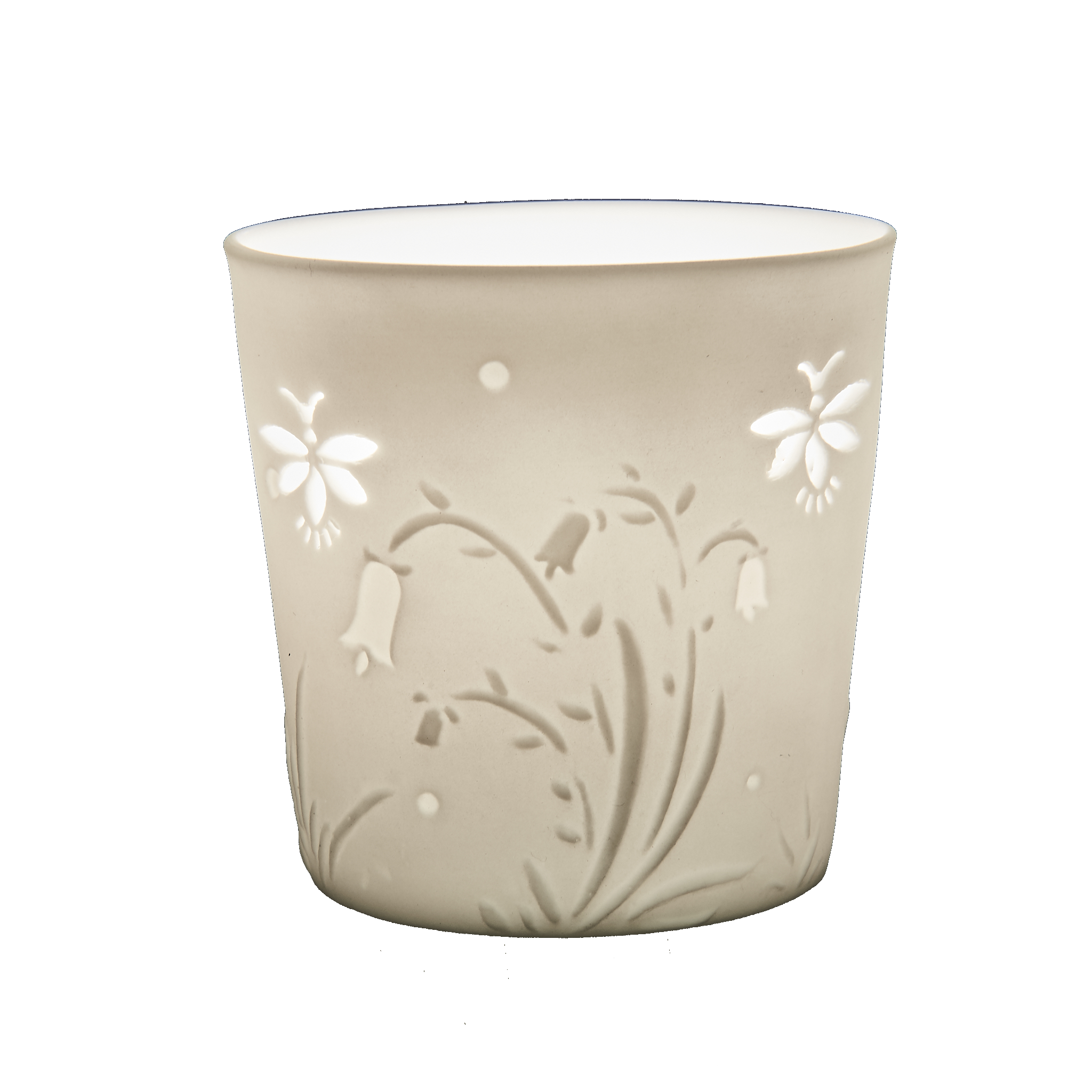 Bellflower Porcelain Votive Pack of 6