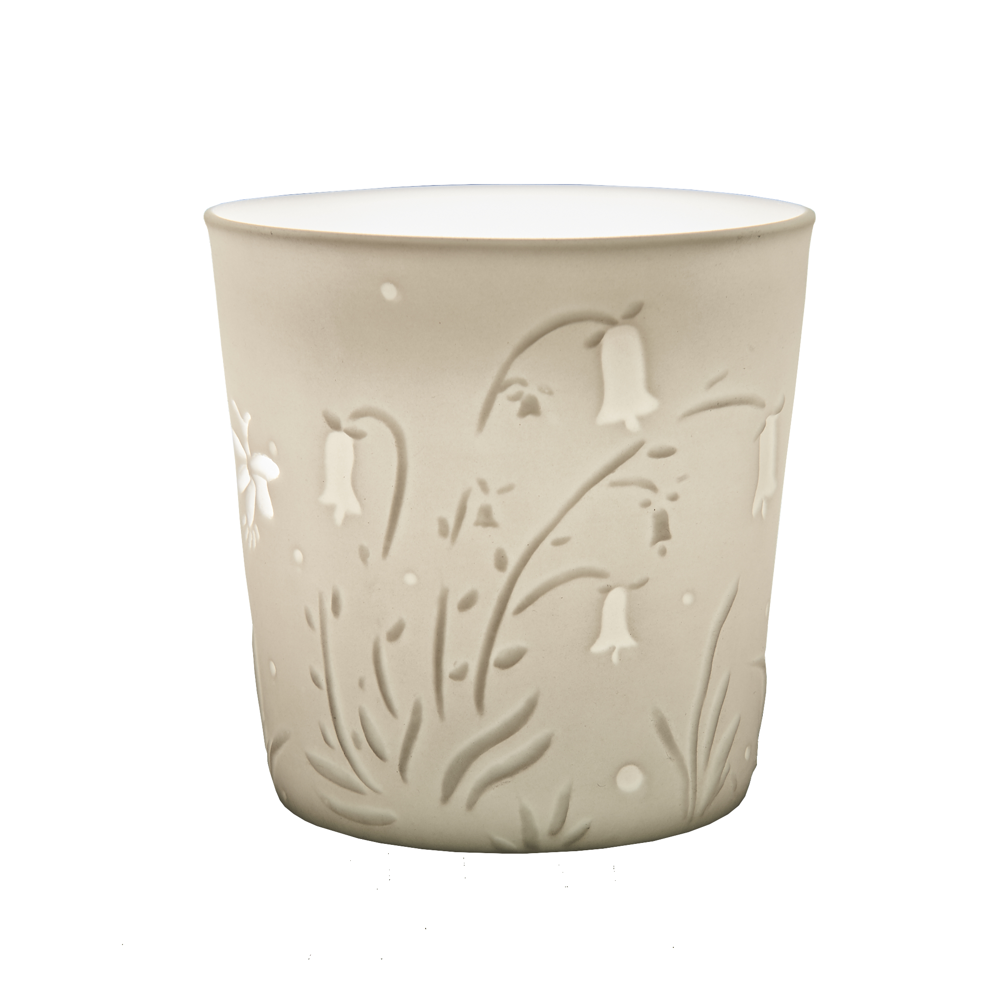 Bellflower Porcelain Votive Pack of 6