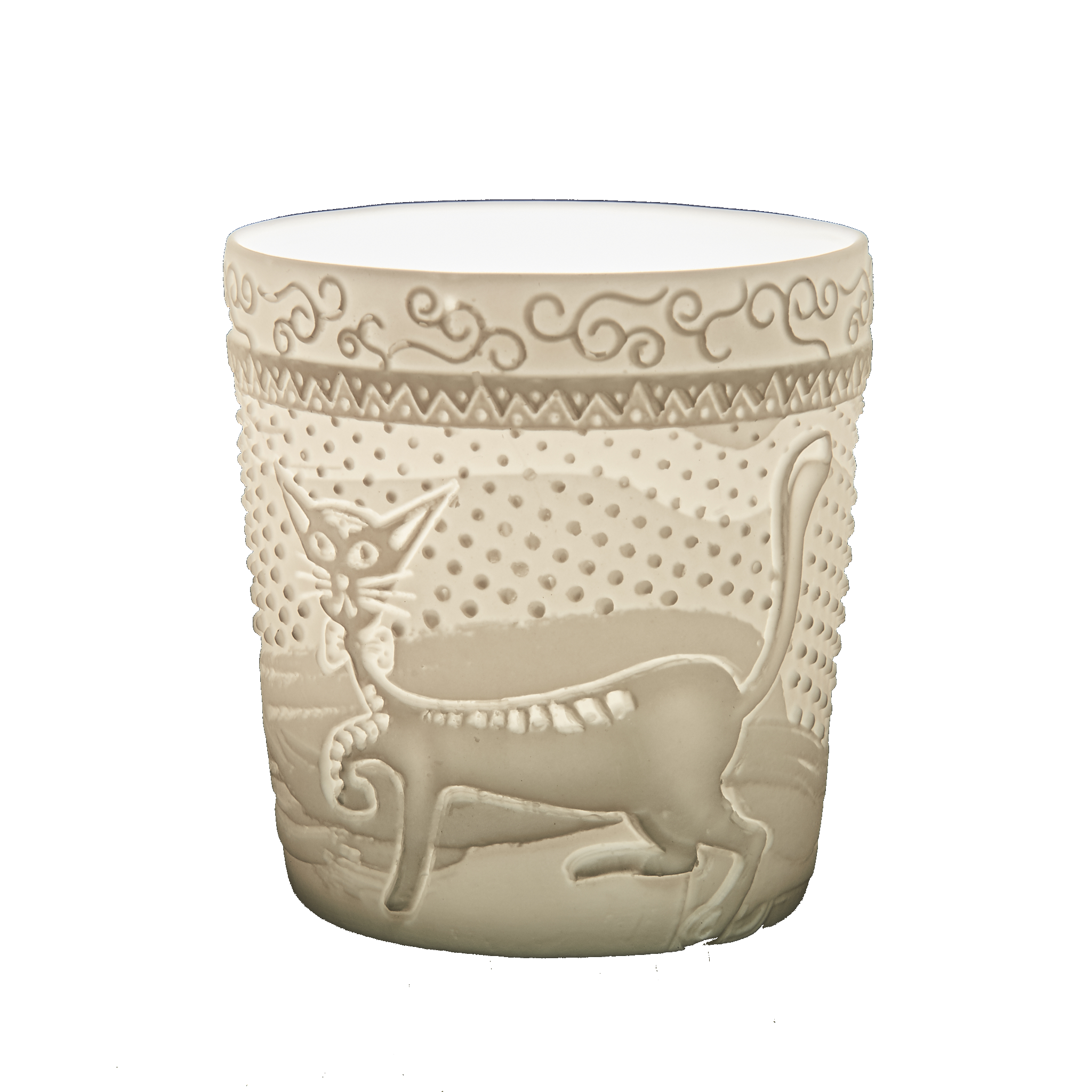 Cats Porcelain  Porcelain Votive Pack of 6