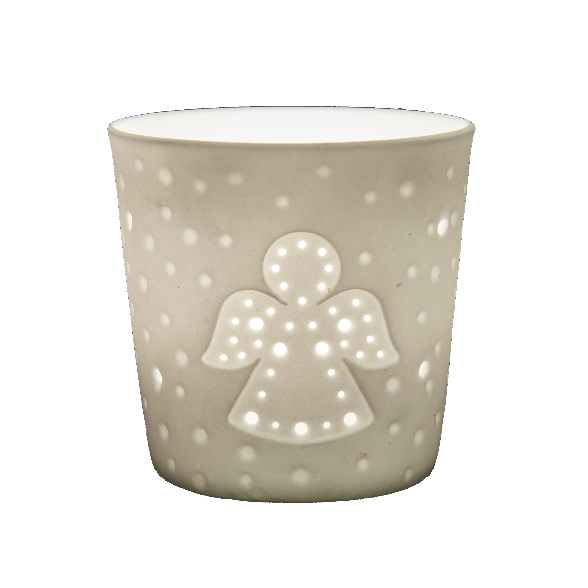 Angel Porcelain Votive Pack of 6