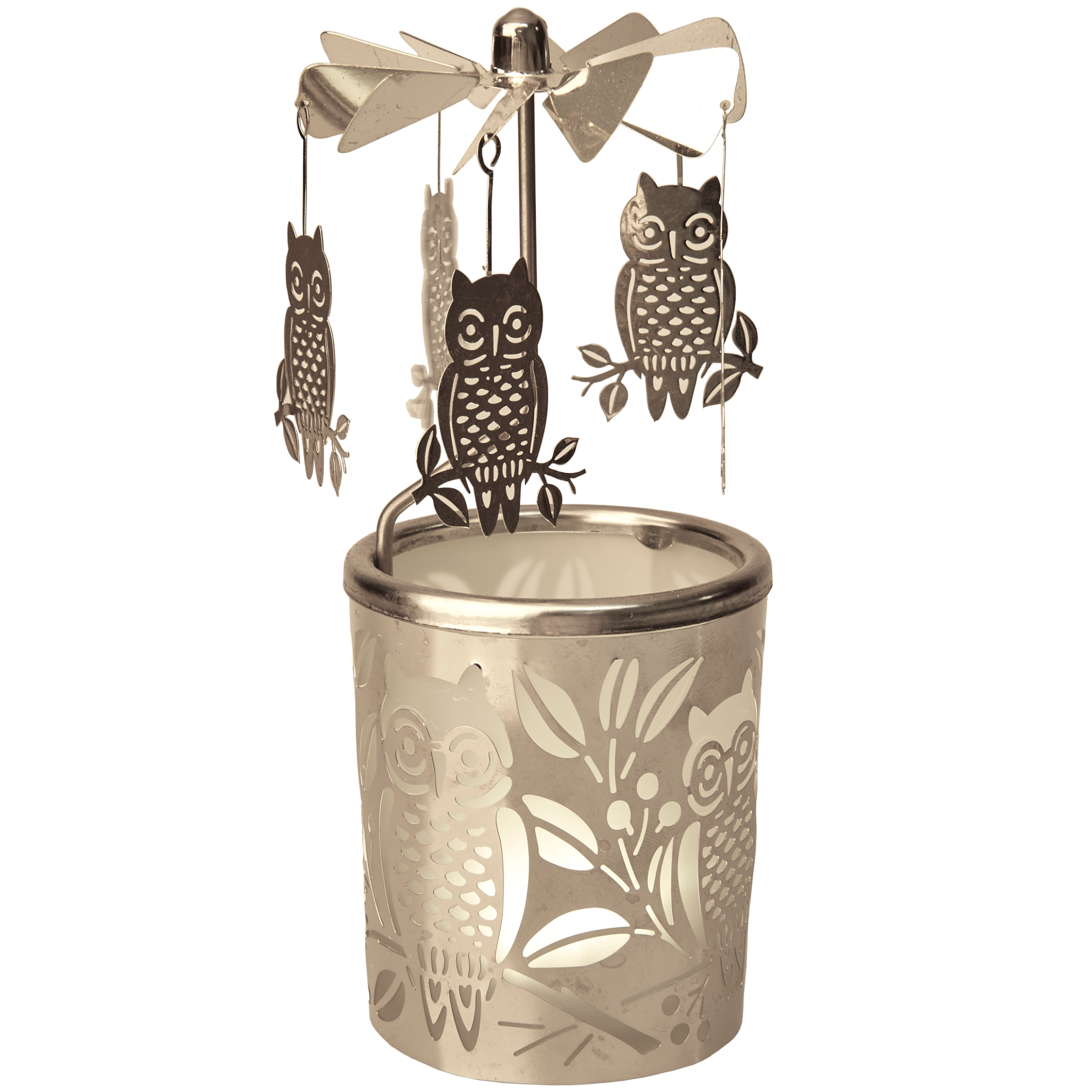 Owl Rotary Carousels, Pack of 6