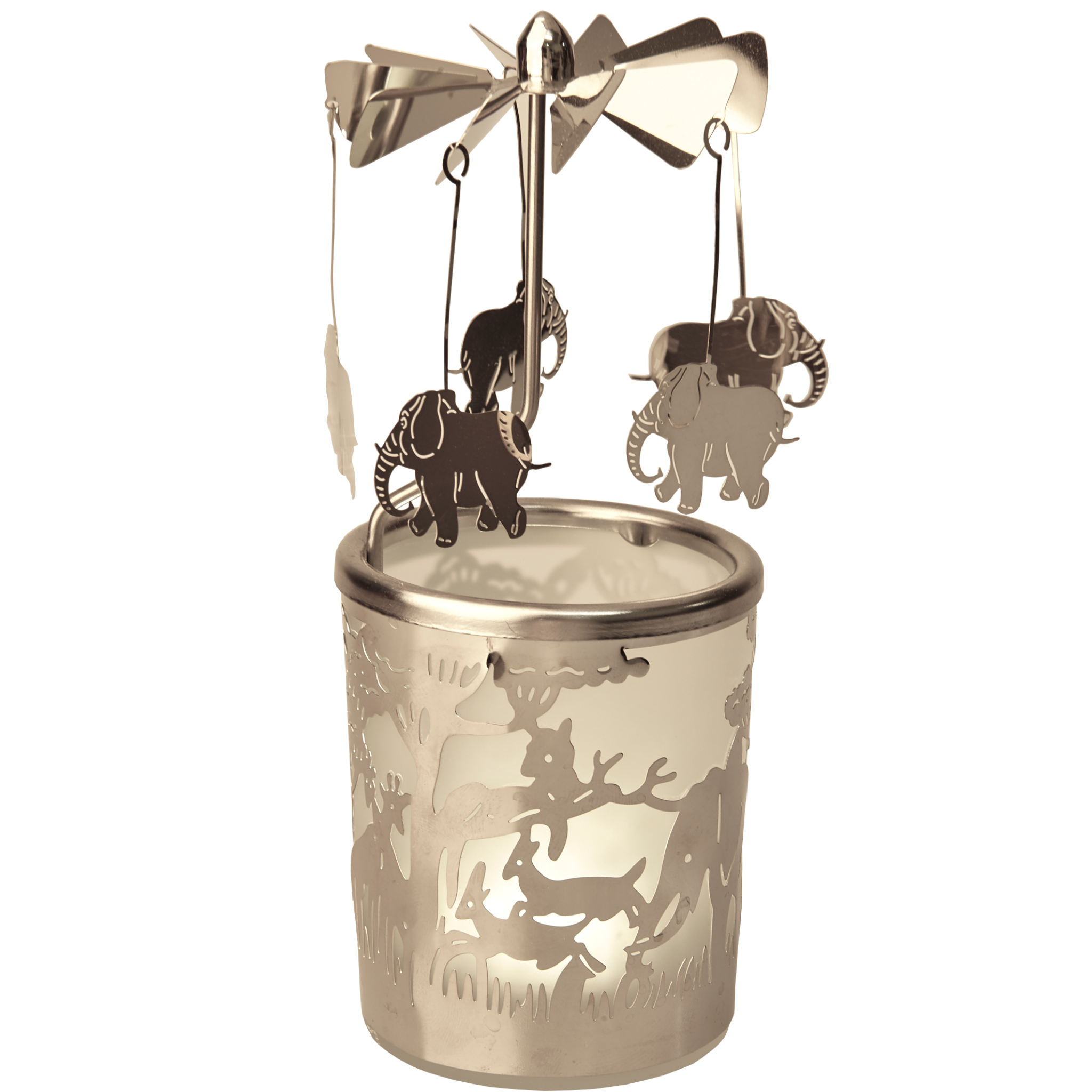 Elephant Rotary Carousels, Pack of 6