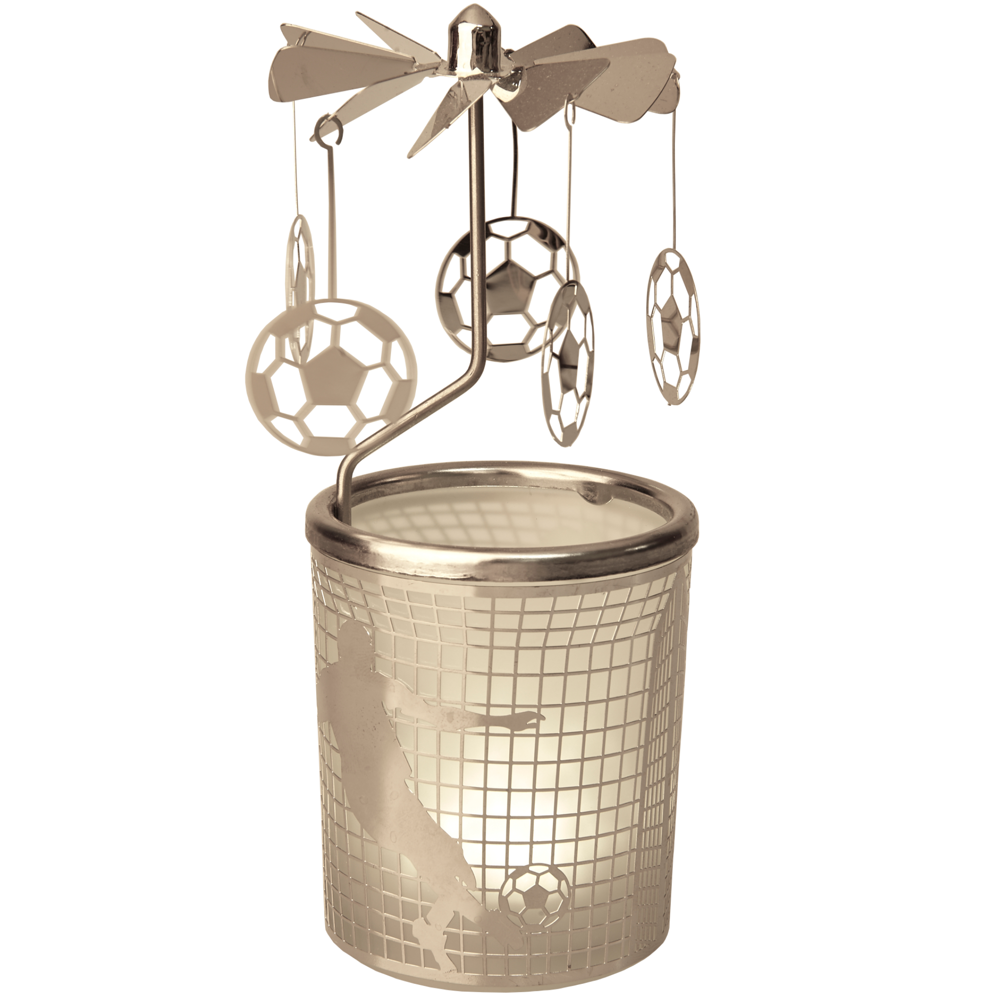 Football Rotary Carousels, Pack of 6
