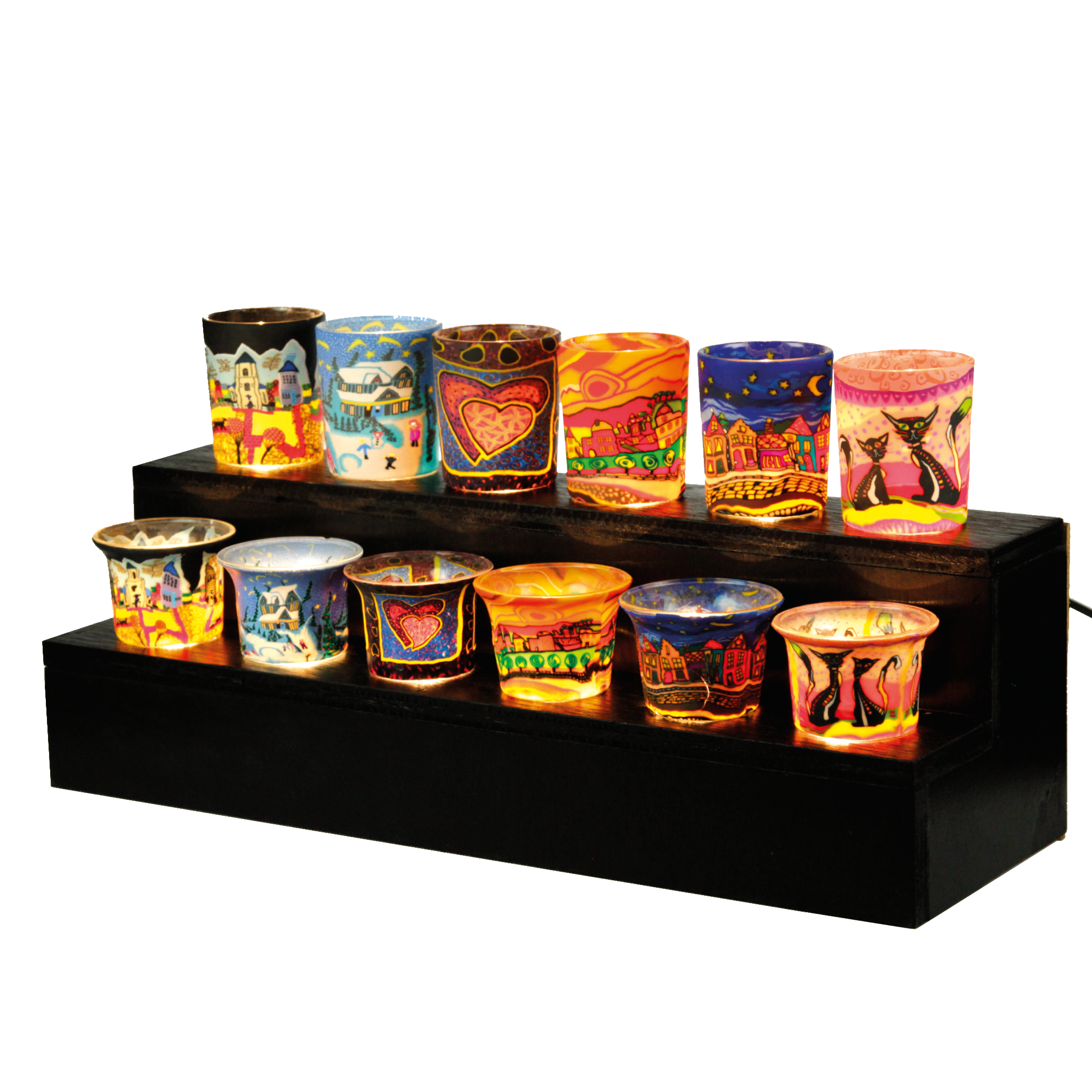 Display for 12 Votives
