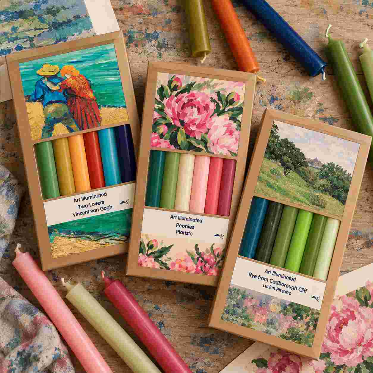Art Illuminated Candle Sets