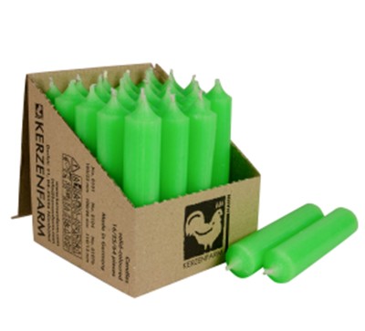 Dinner Candles, Short, Box of 25