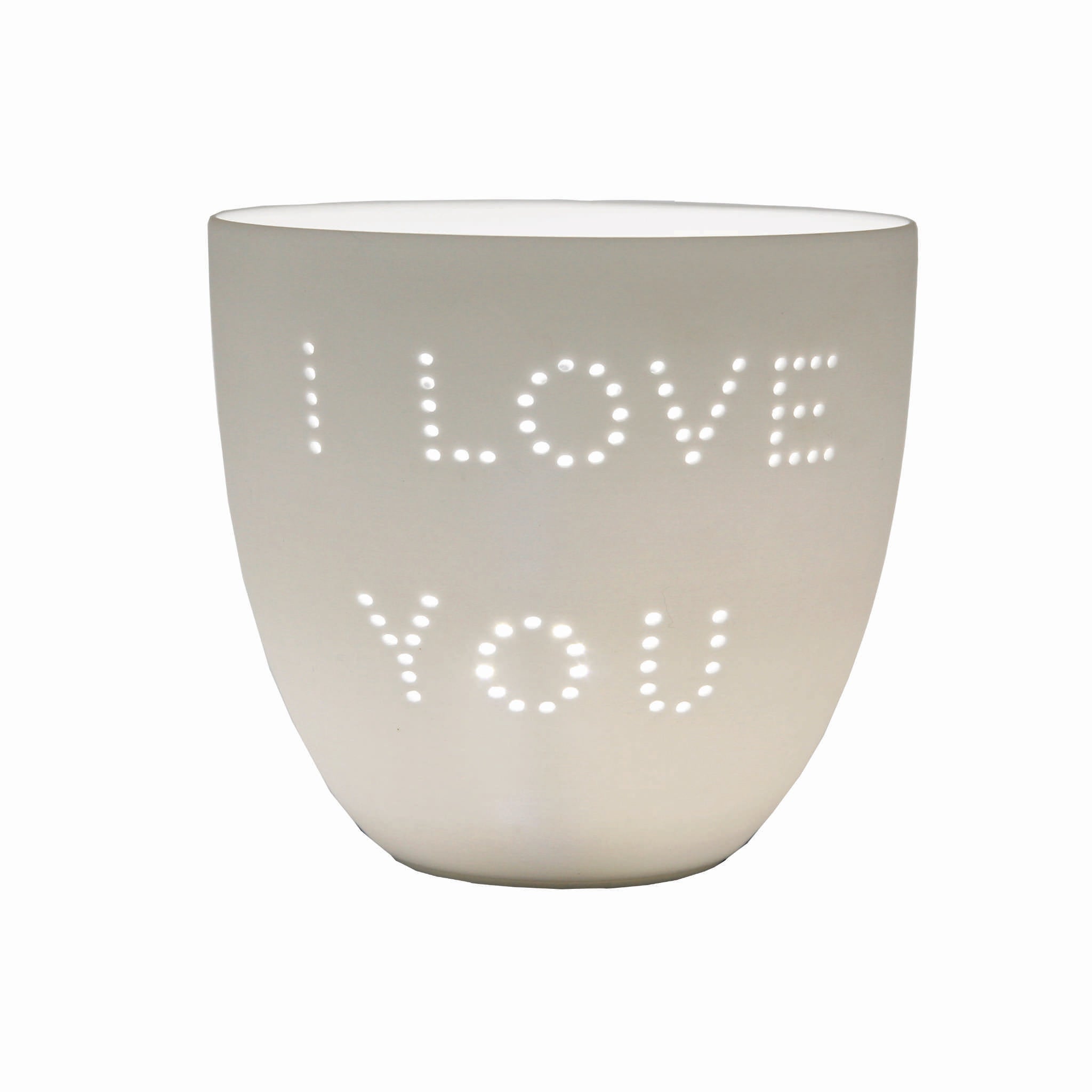 " Light Magic" Porcelain Tealight Cups, Packs of 6  HALF PRICE