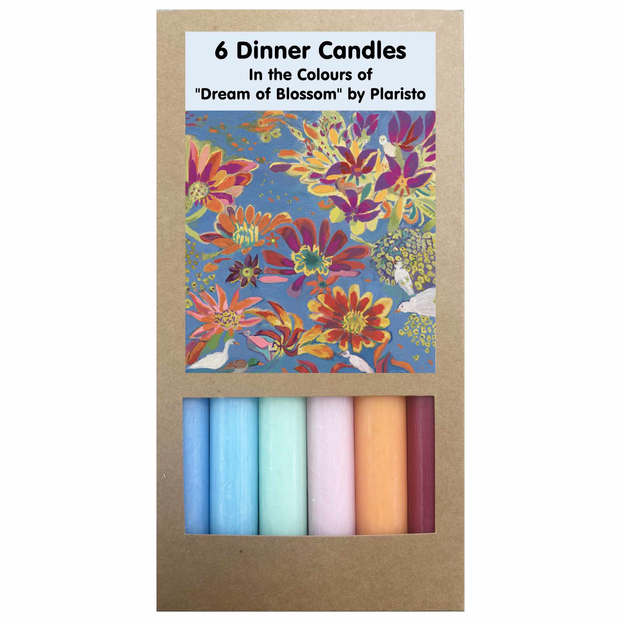 CANDLE SETS,  DREAM OF BLOSSOM, 6 BOXES