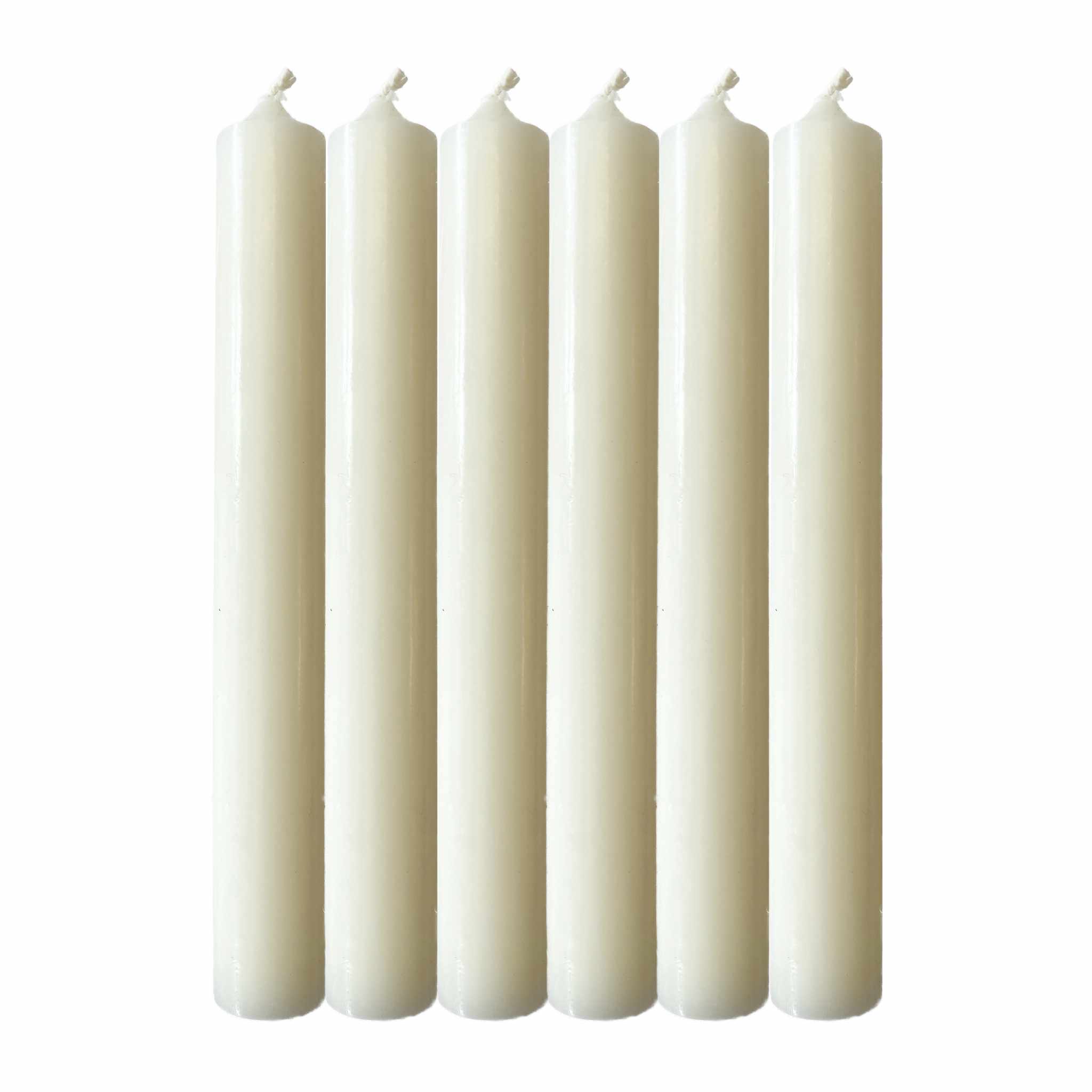 CANDLE SETS,  IVORY, 6 BOXES