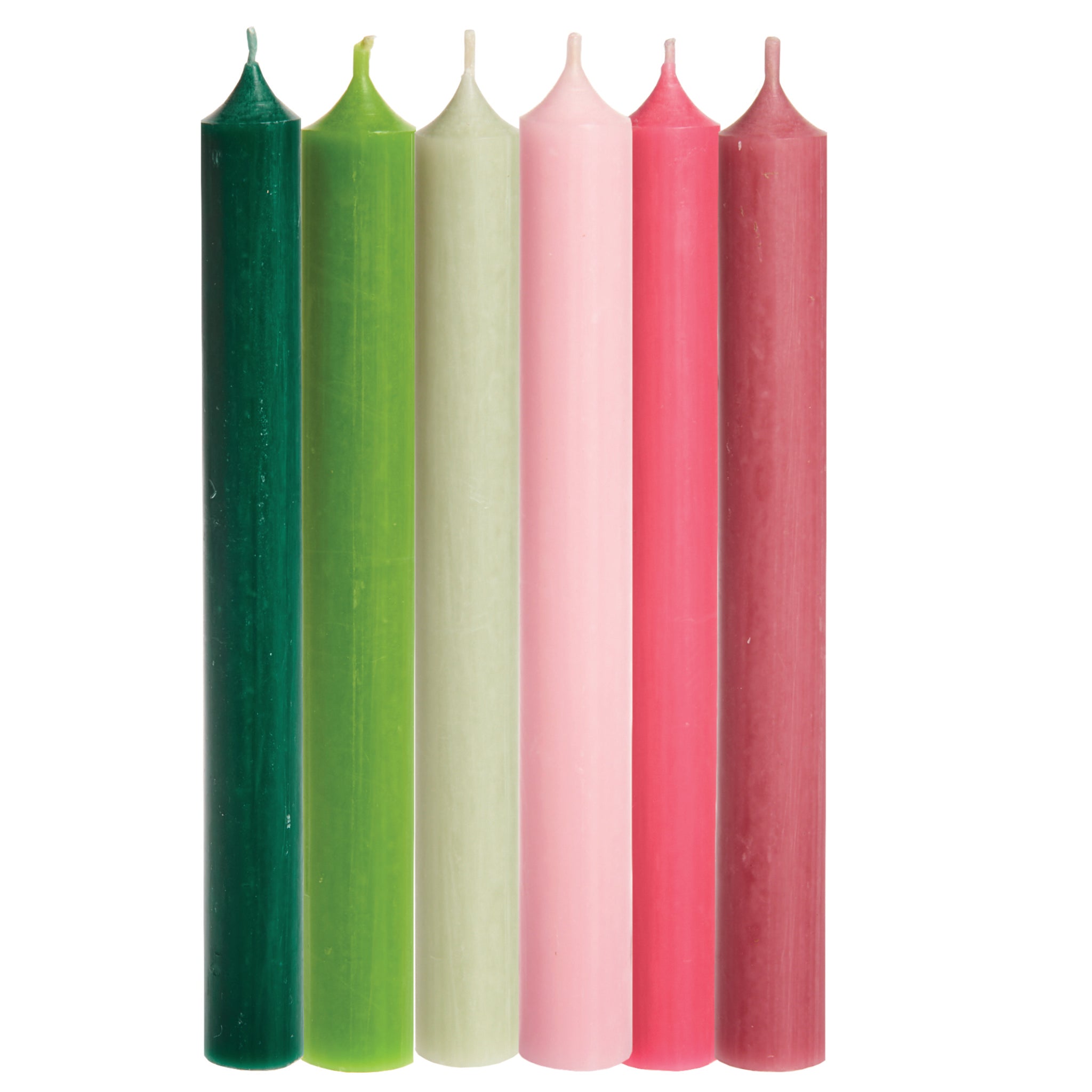 Plaristo – Peonies – Case of 6 Dinner Candle Sets