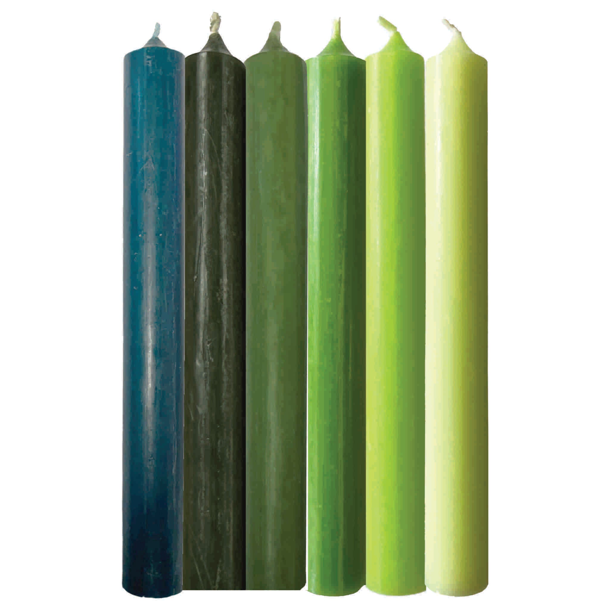 Pissarro – Rye from Cadboro Cliff – Grey Morning – Case of 6 Dinner Candle Sets