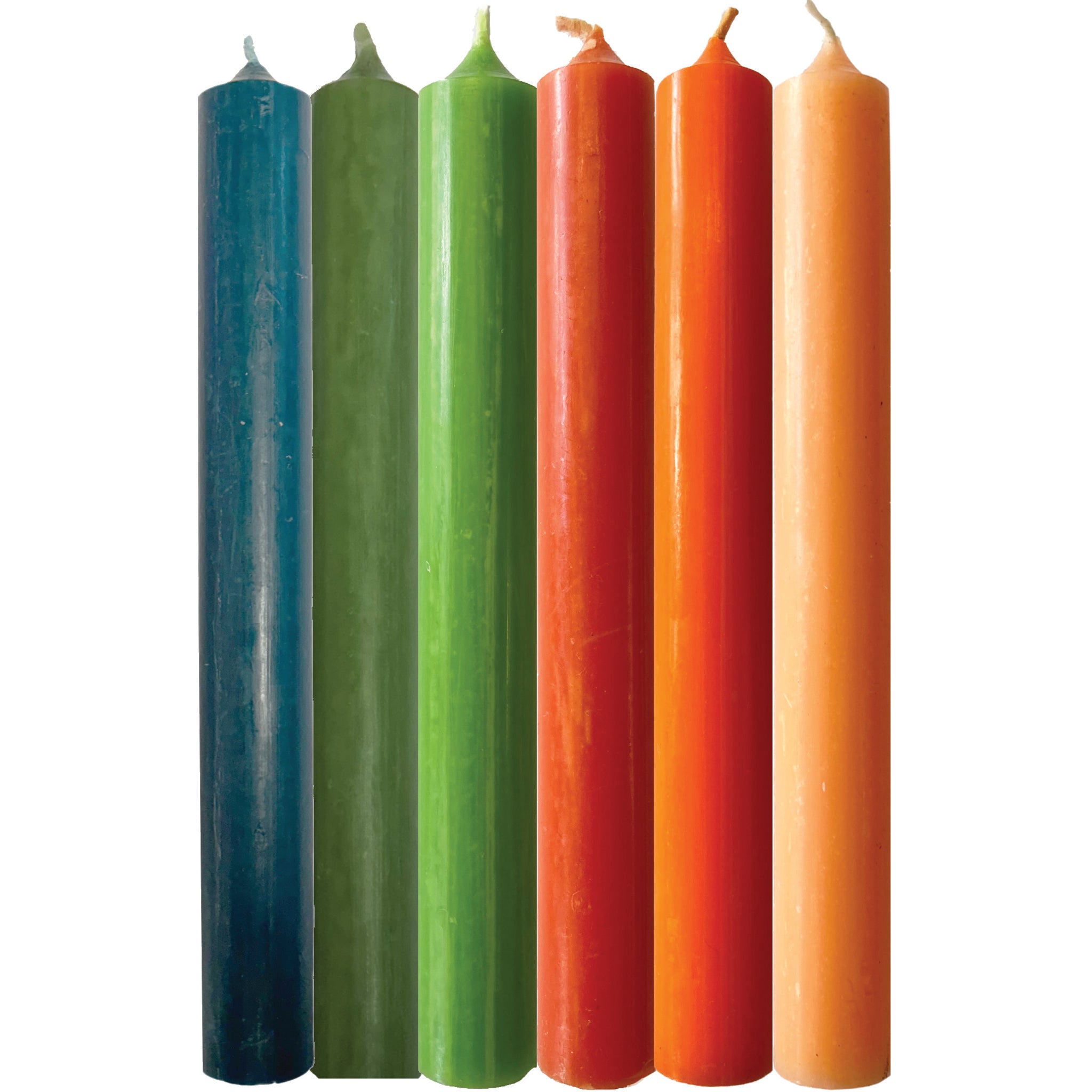 Pissarro – Rye from Cadborough, Sunset – Case of 6 Dinner Candle Sets