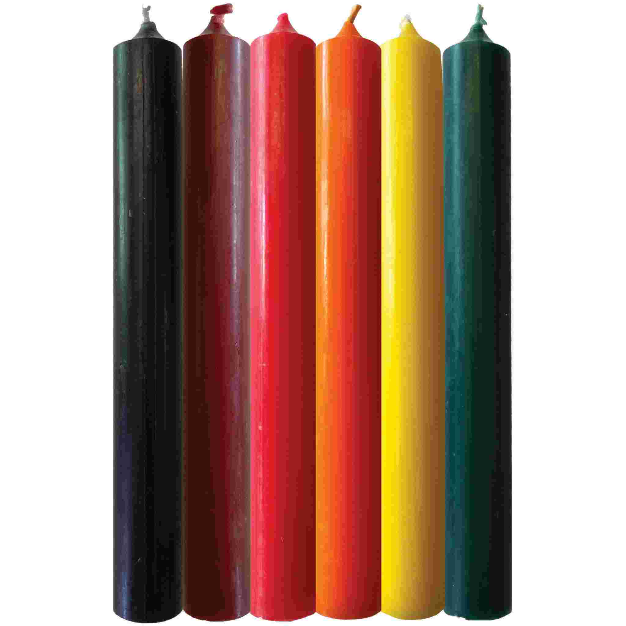 Plaristo – Safari – Case of 6 Dinner Candle Sets