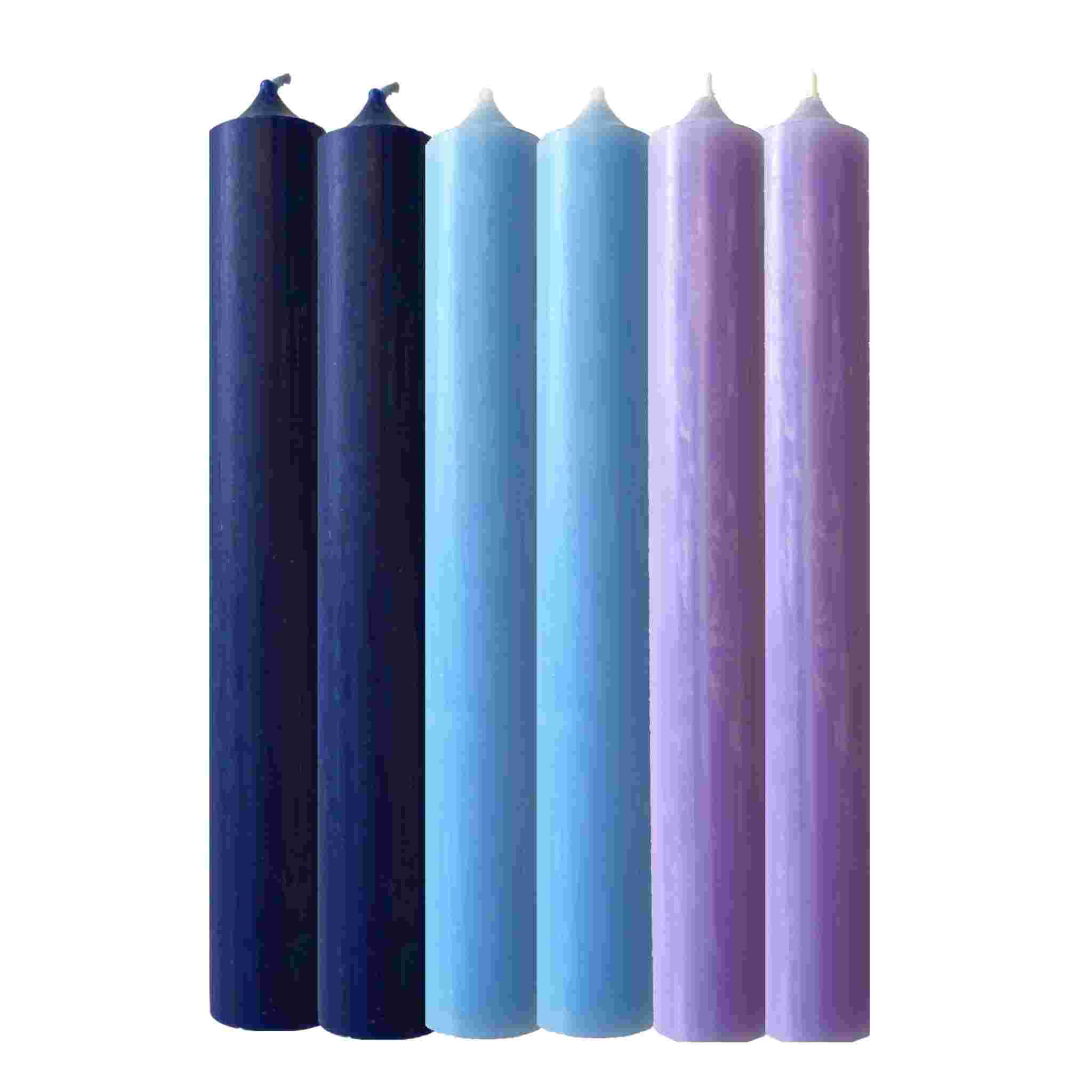Plaristo – Silence – Case of 6 Dinner Candle Sets