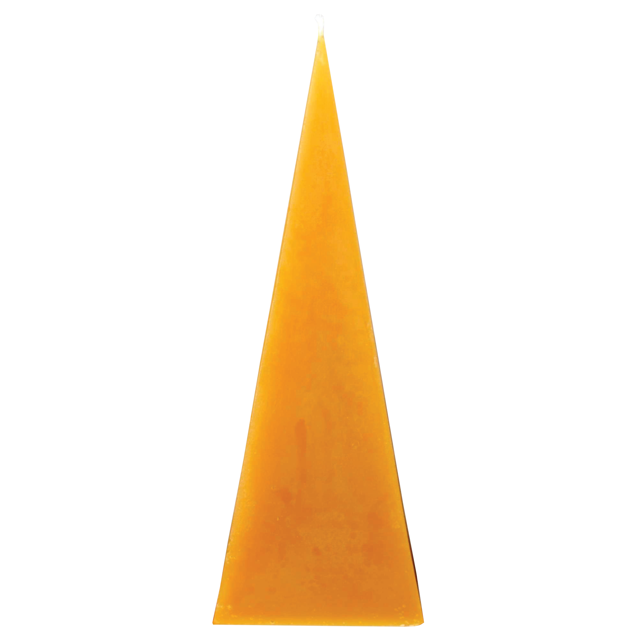 0317 Beeswax Pyramid Candle, pack of 2