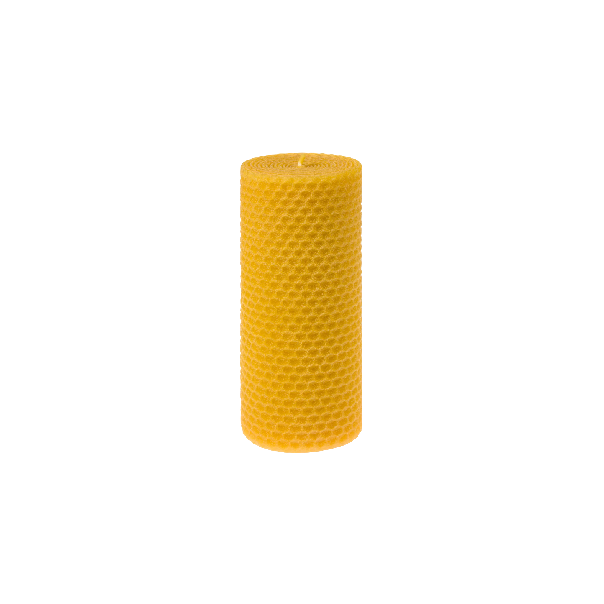 0502 Beeswax  Pillar Candle Honeycomb, pack of 5