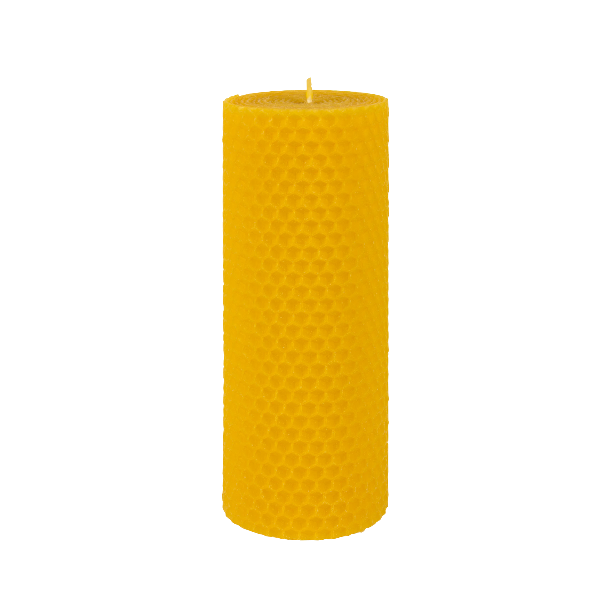 0505 Beeswax  Pillar Candle Honeycomb, pack of 2