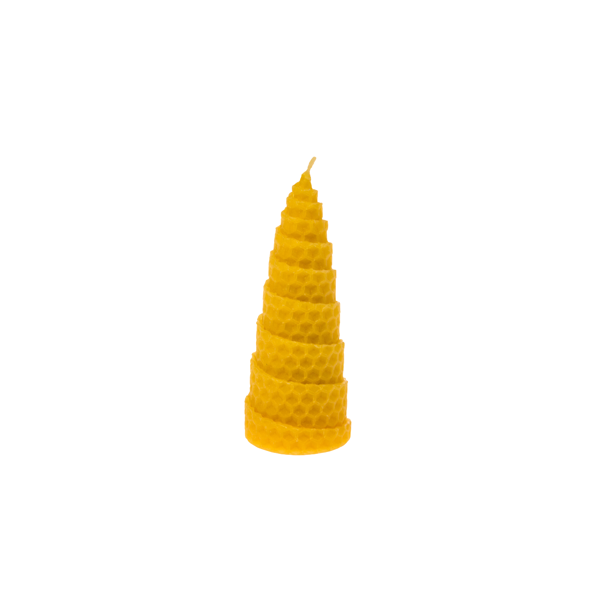 0512 Beeswax  Spiral Candle Honeycomb, pack of 9