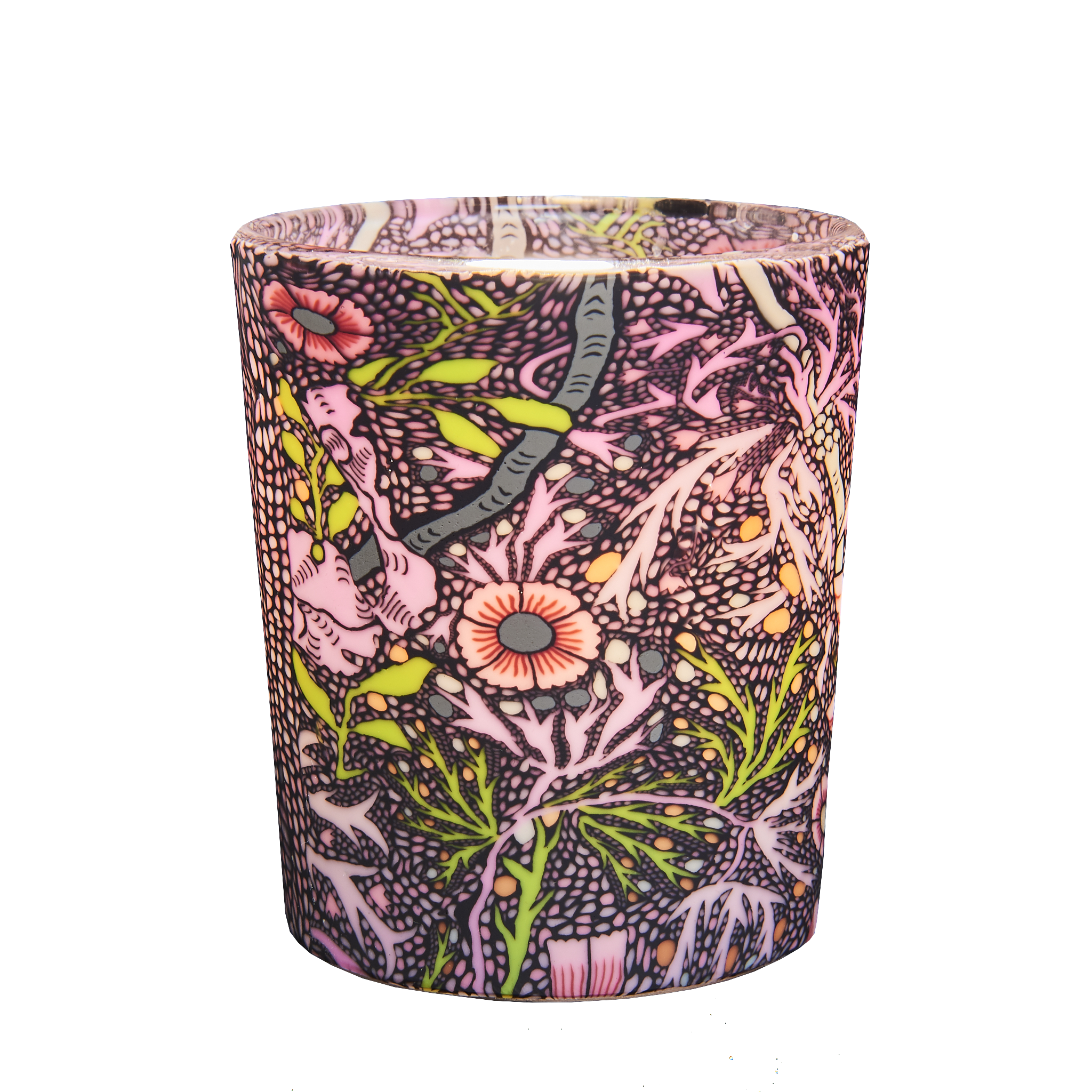 William Morris Votive Glowing Glass, Pack of 6