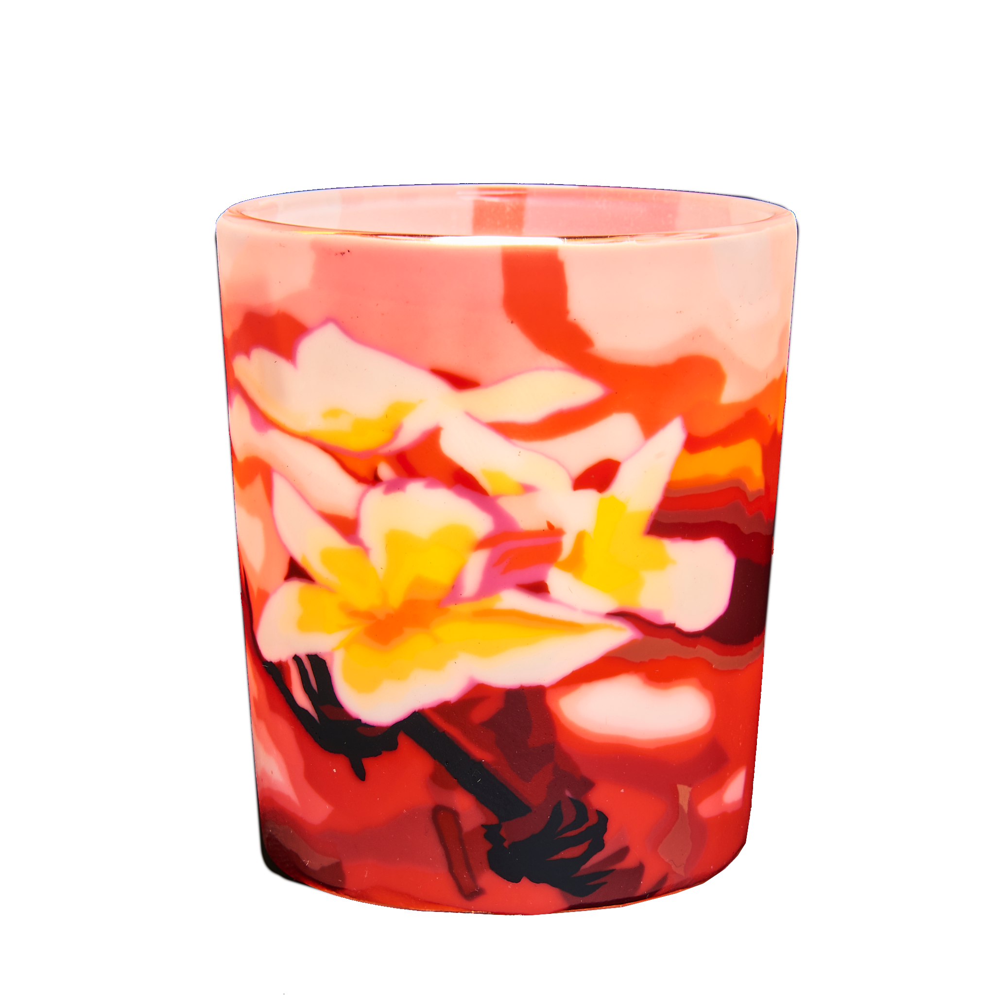 Magnolia Votive Glowing Glass, Pack of 6
