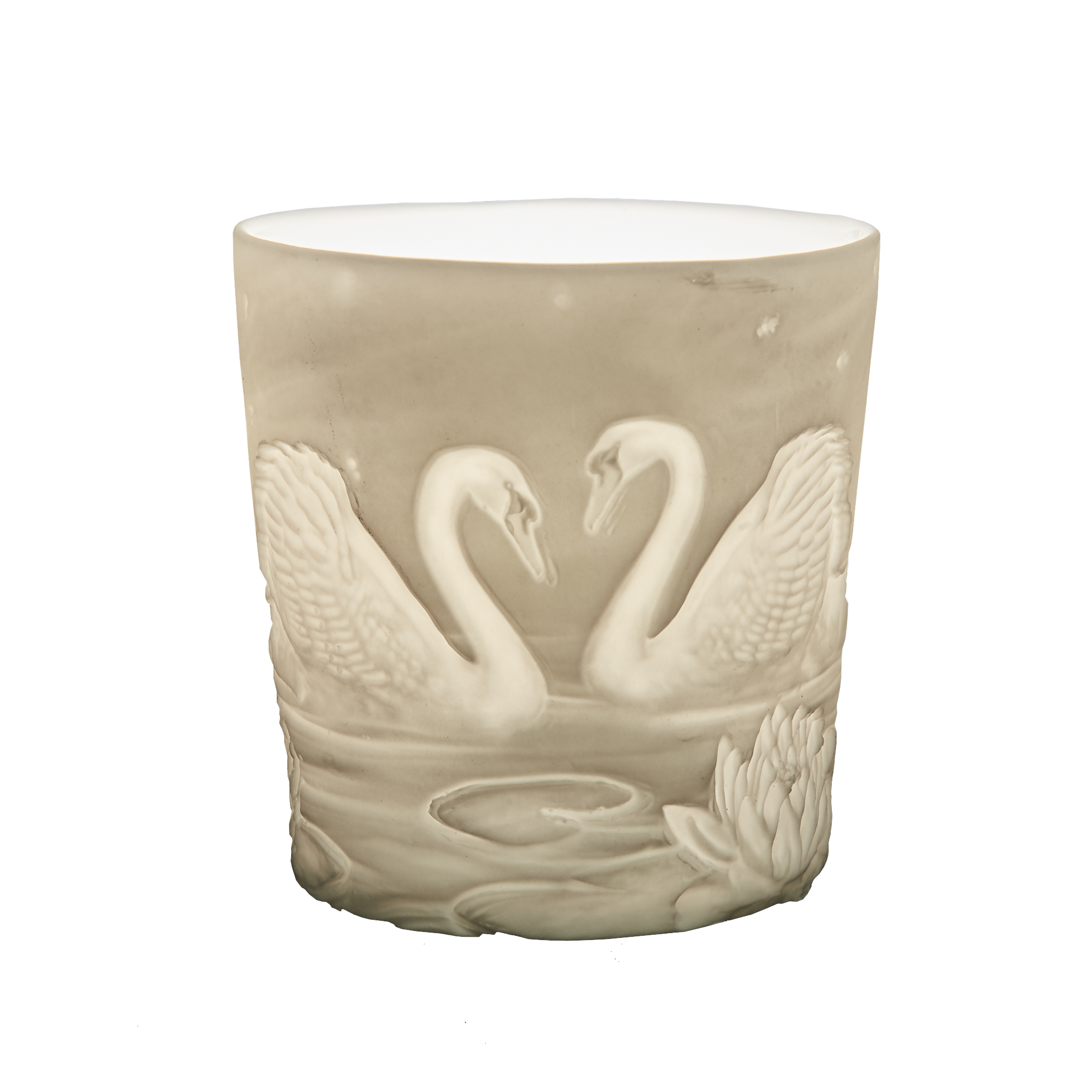 Swans Porcelain Votive Pack of 6