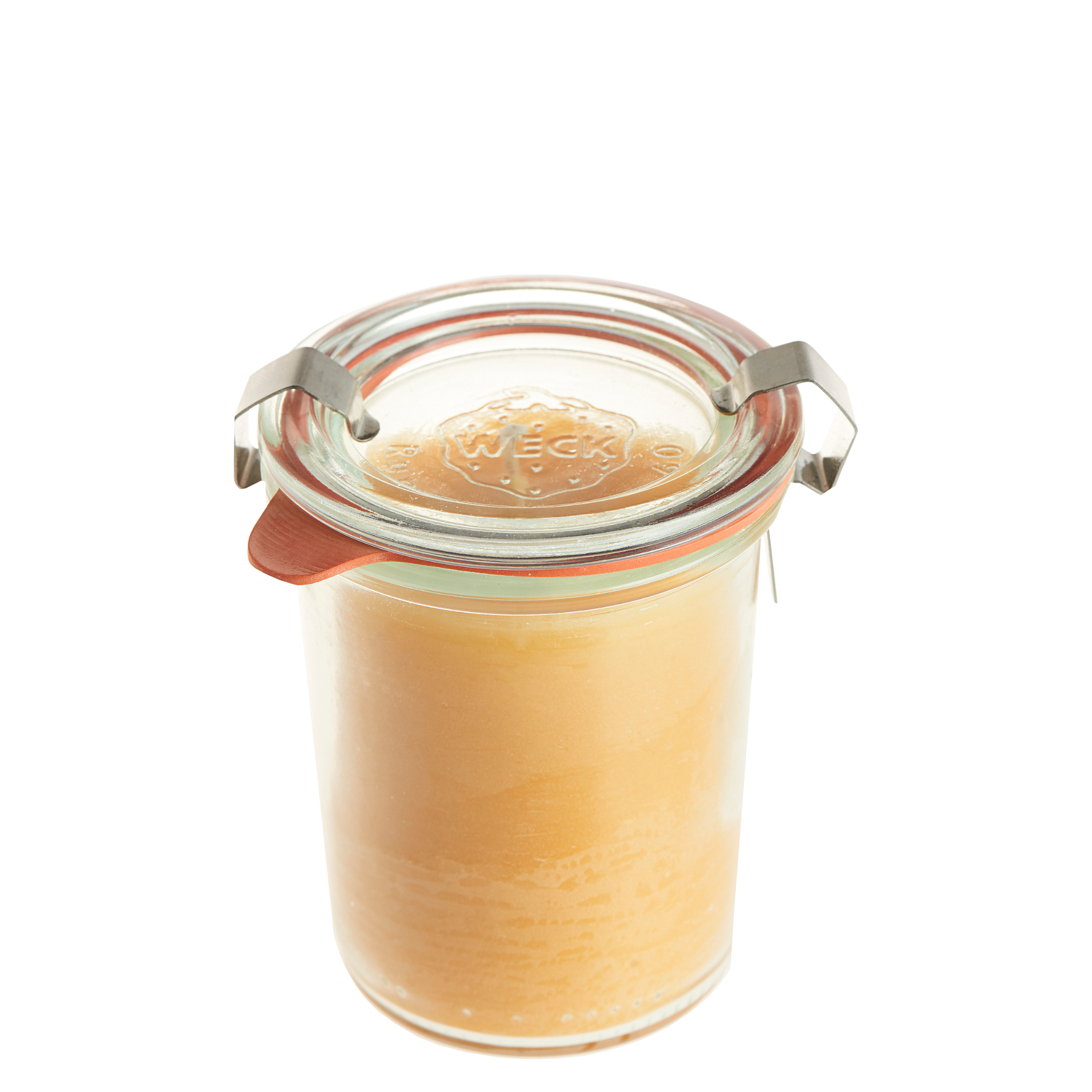 34802 Beeswax Glass Candle (160ml), x 6